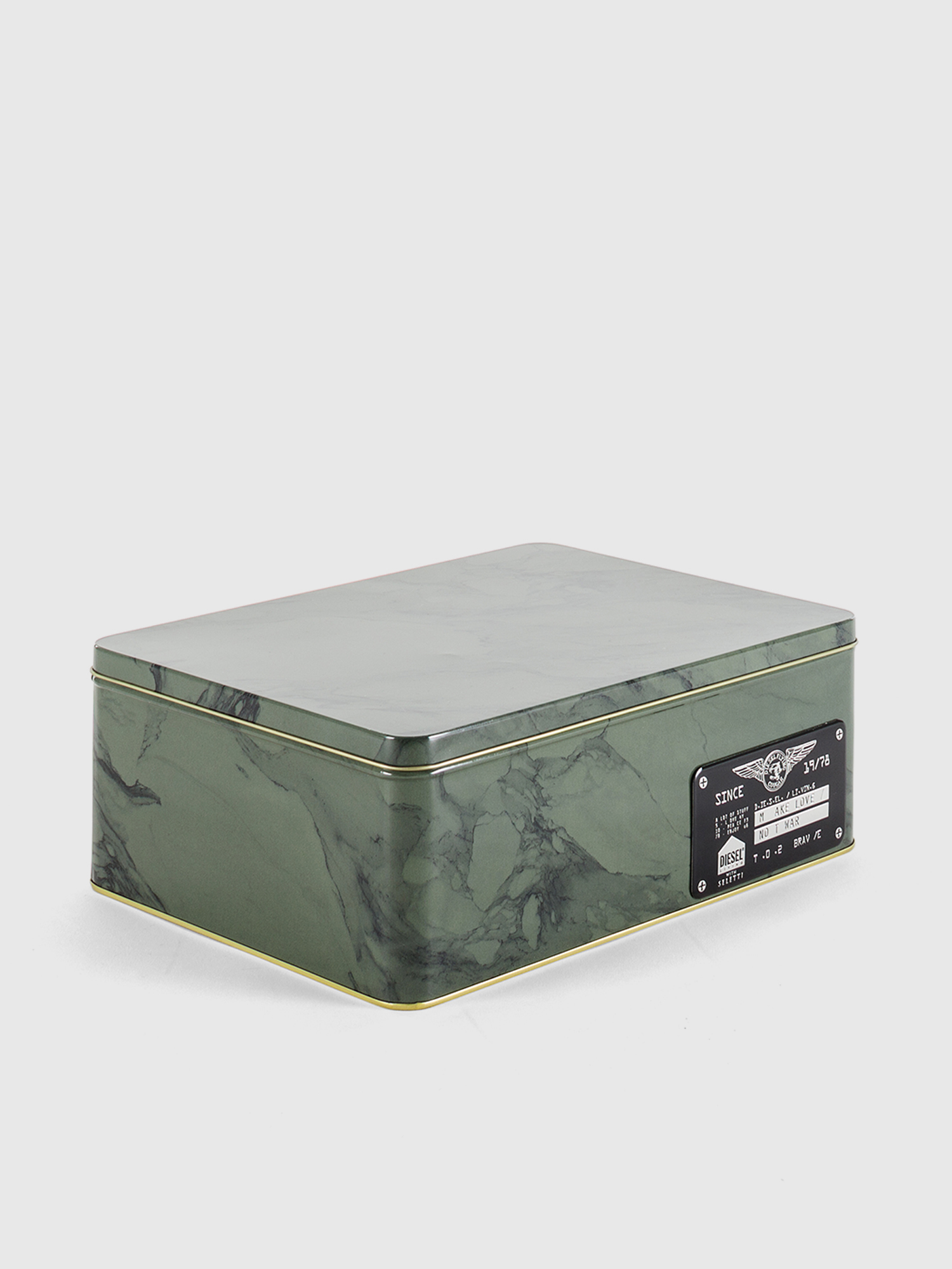Diesel - 11101 SURVIVAL, Caja de metal verde militar con tapa Unisex in Verde - 2