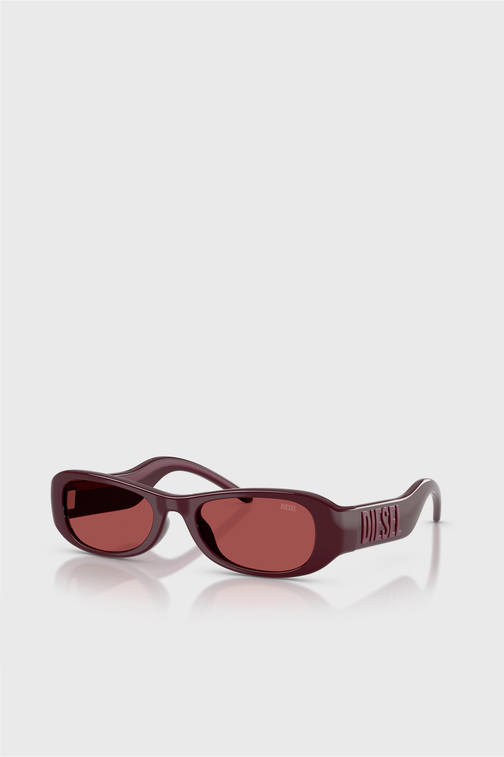 Diesel - 0DL3020U, Gafas de sol pillow Unisex in Rojo - 2