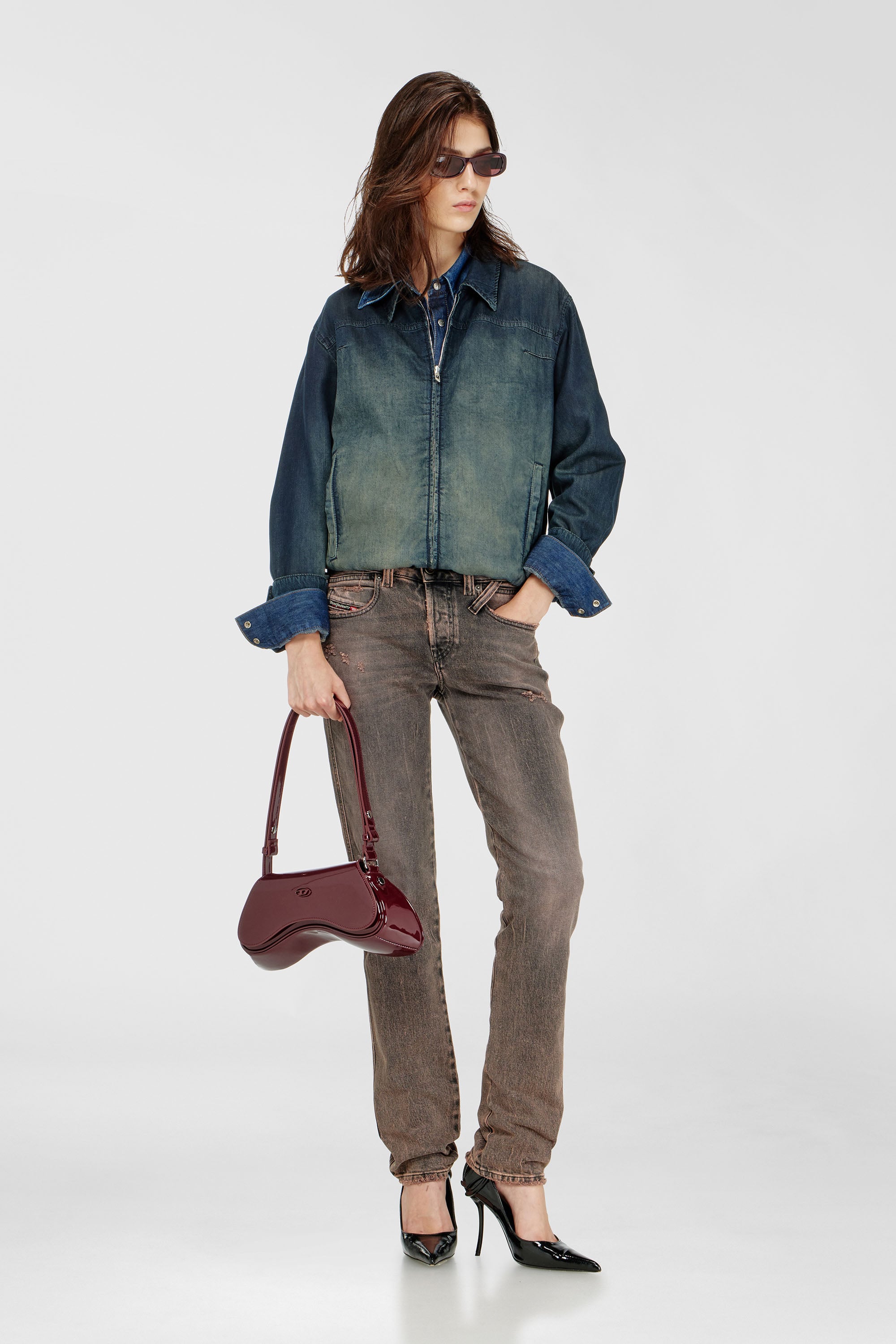 Diesel - Slim Jeans 1992 D-Jiann 09P45 Mujer, Rosa - 1