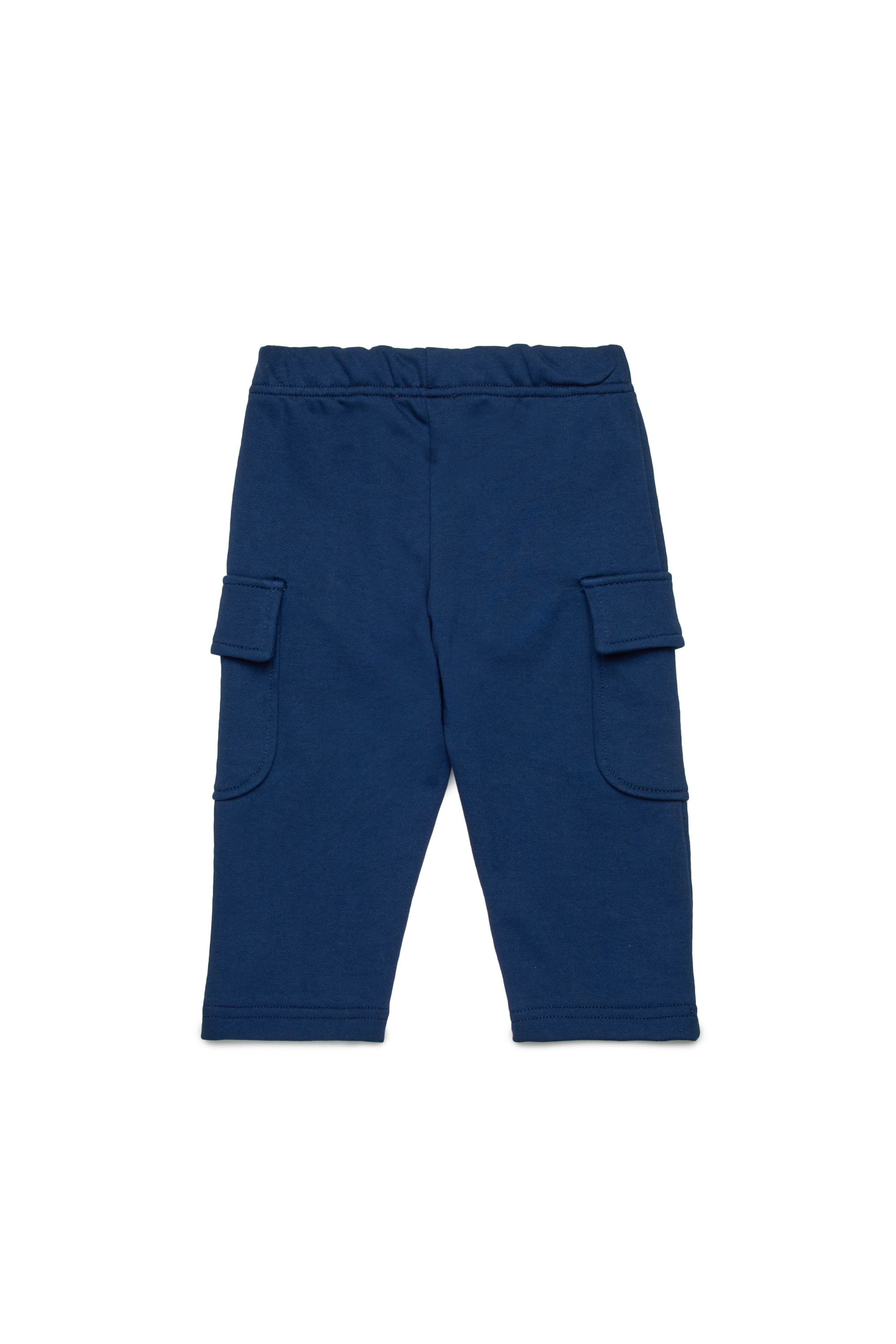 Diesel - PBERRIB, Pantalones cargo de algodón con logo Hombre in Azul marino - 2