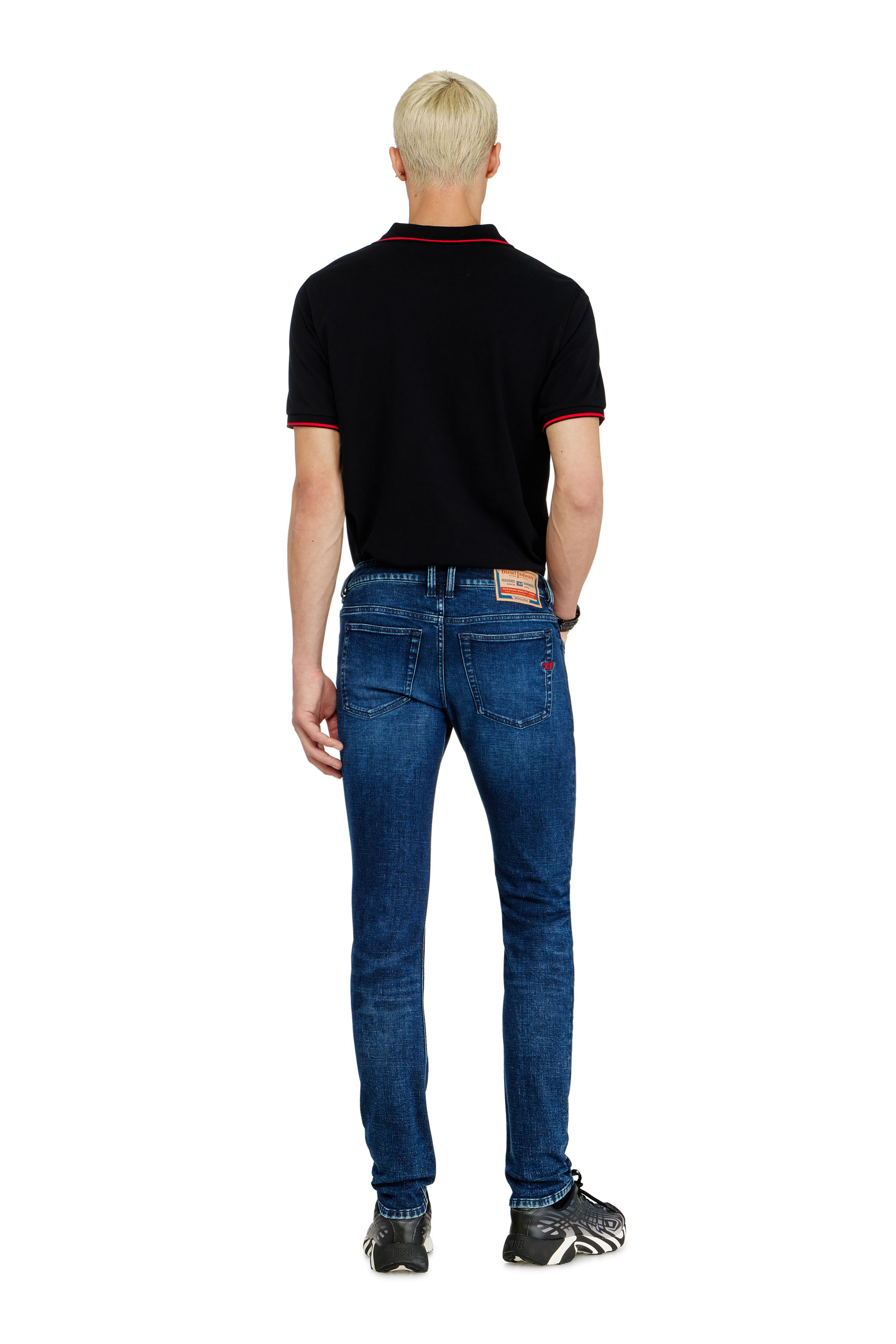 Diesel - Skinny Jeans 1979 Sleenker 0KBBD Hombre, Azul Oscuro - 3