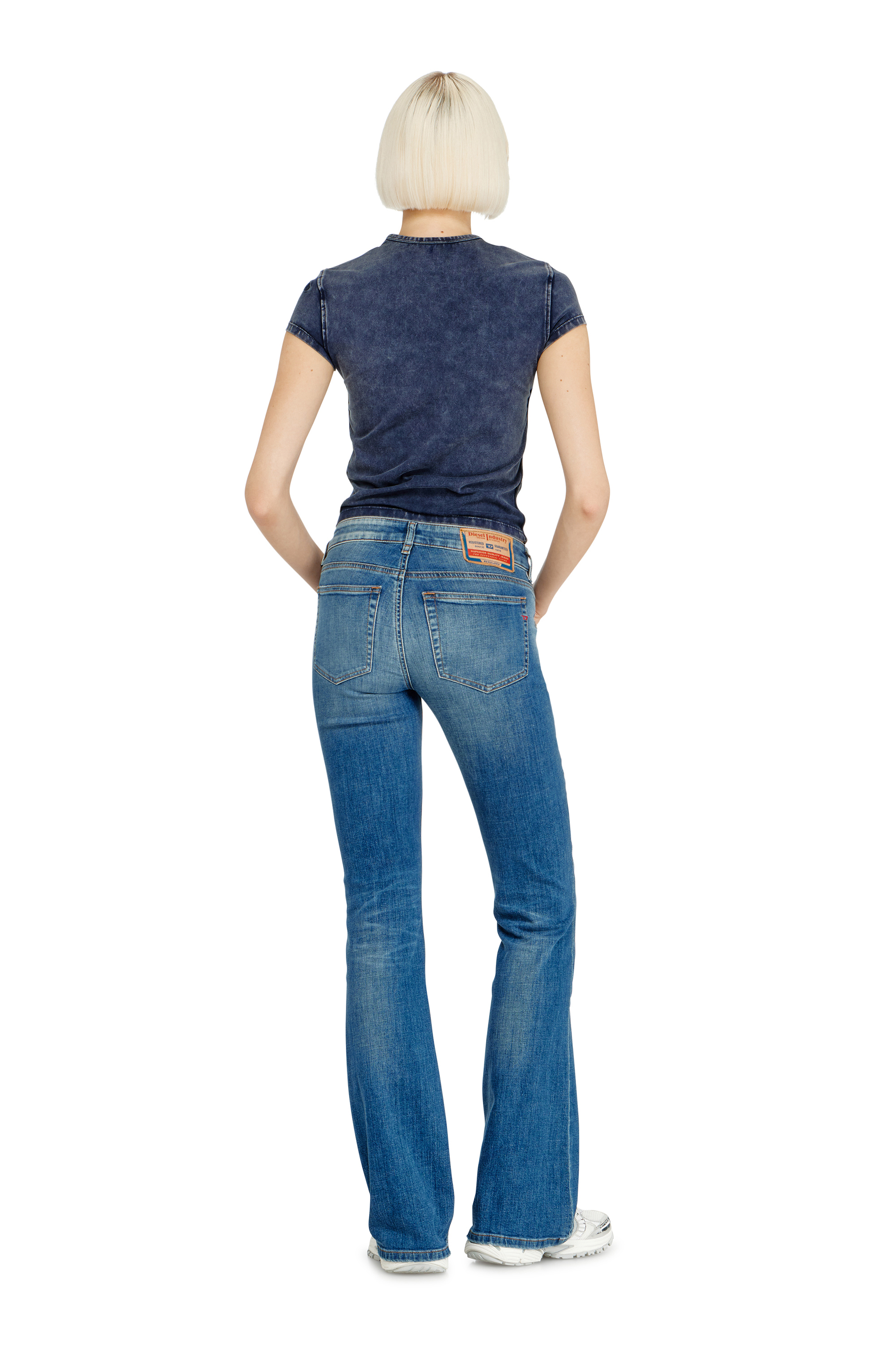 Diesel - Bootcut Jeans 1969 D-Ebbey 09J33 Mujer, Azul medio - 3