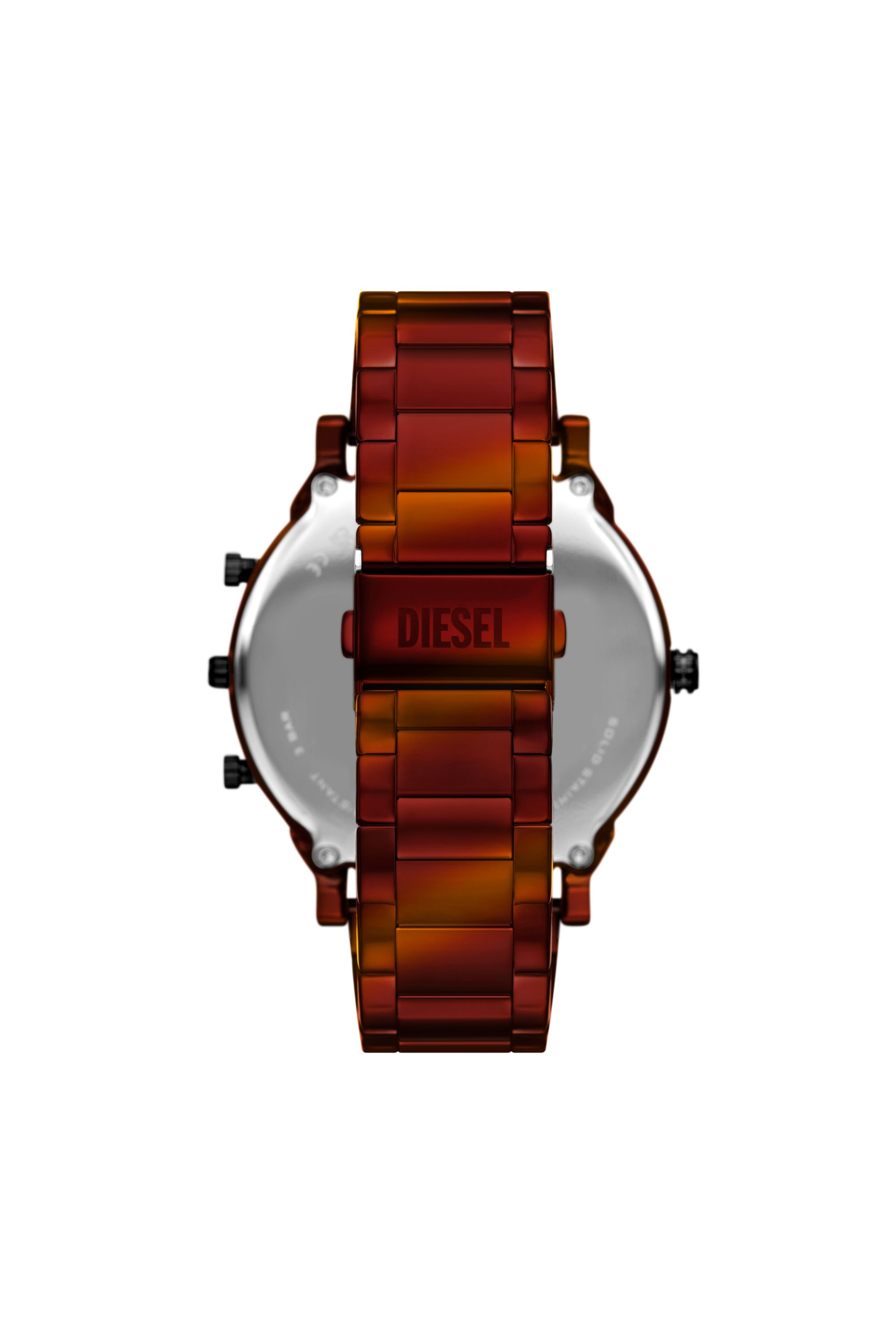 Diesel - DZ7491 WATCH, Reloj Slim Mr. Daddy rojo de acero inoxidable Hombre in Rojo - 2