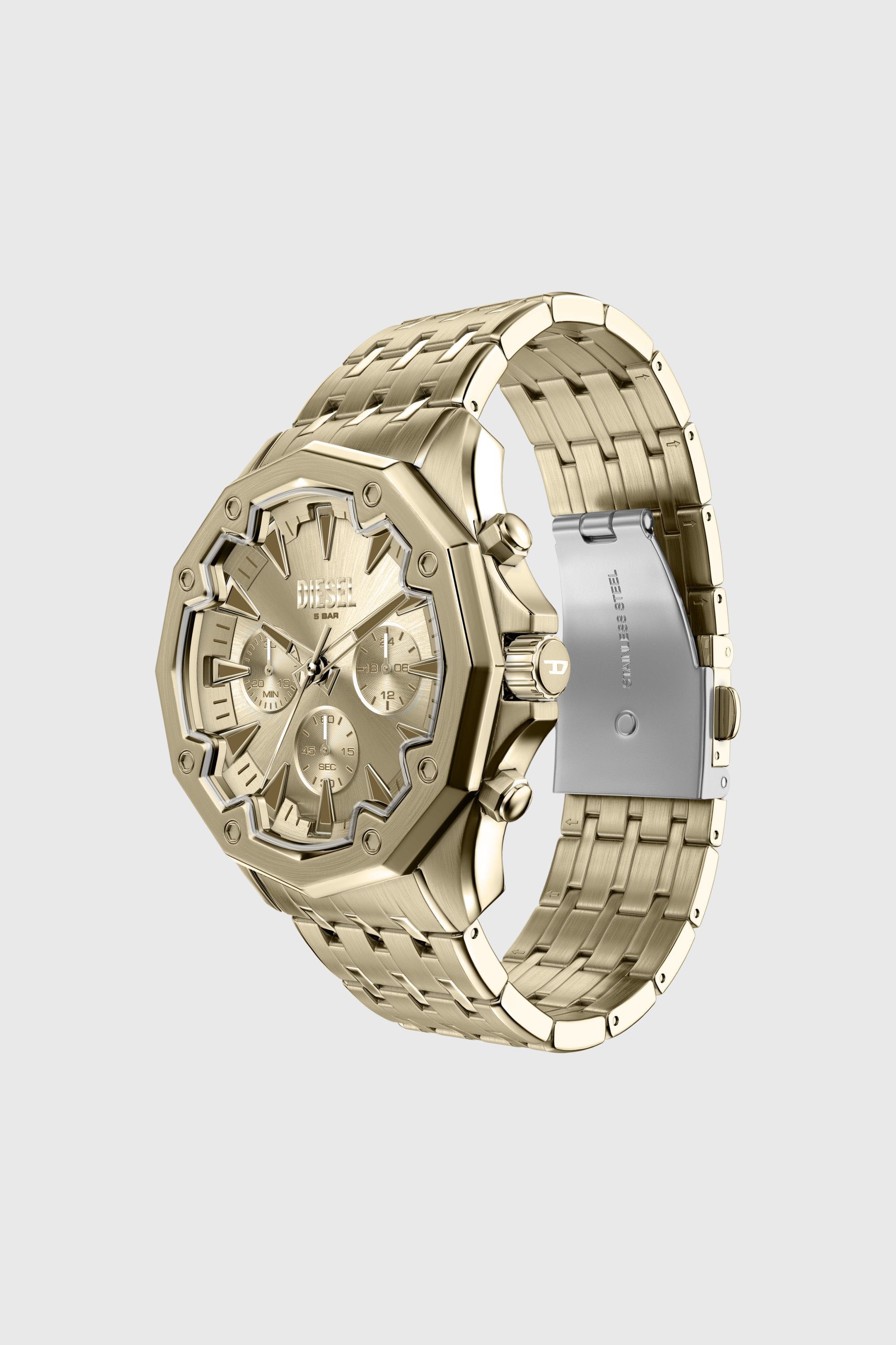 Diesel - DZ4707 WATCH, Reloj Stinger de acero inoxidable en tono dorado Hombre in Dorado - 7