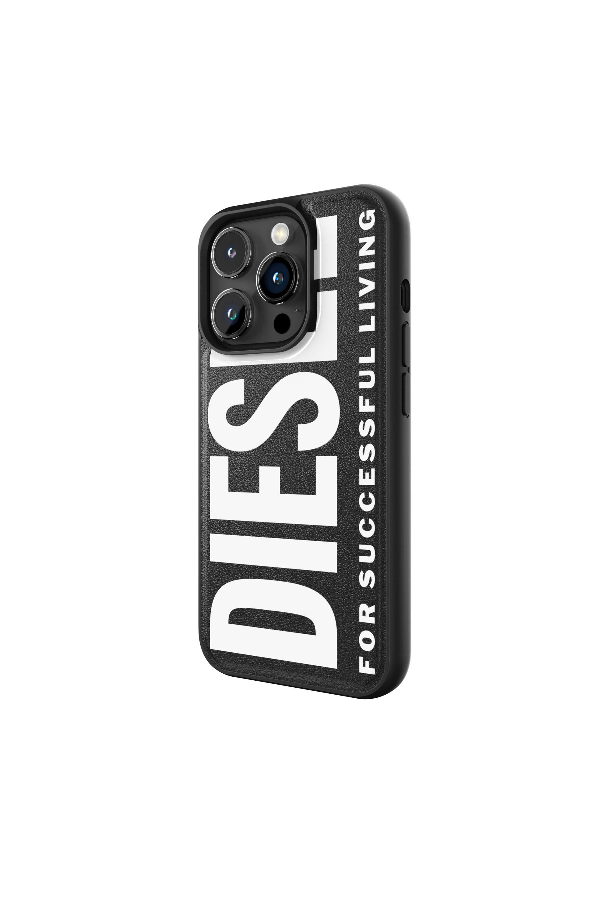 Diesel - 54166 MOULDED CASE, Funda moldeada iP15 Pro Unisex in Negro - 4
