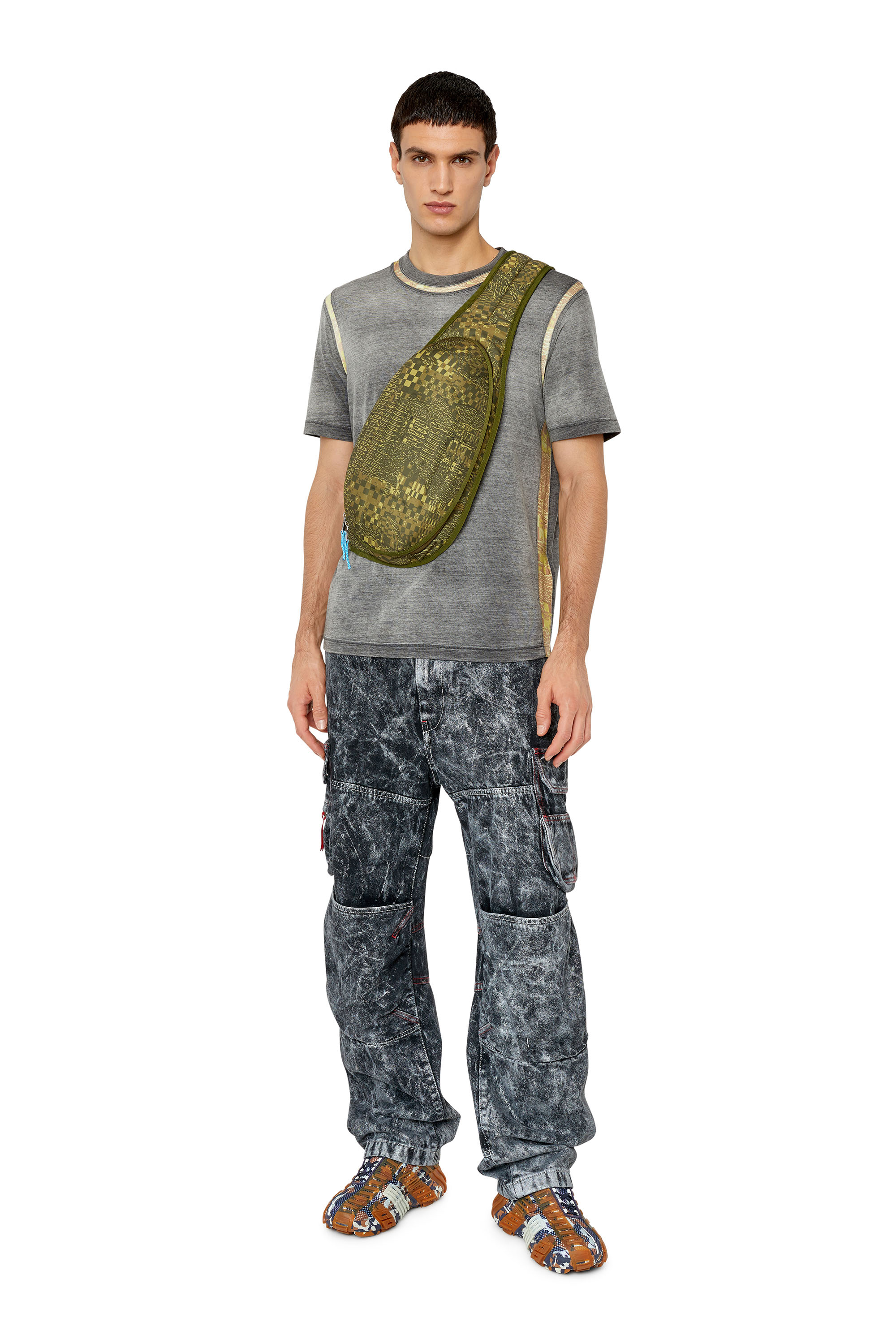 Diesel - T-JUSTINDI, Gris - Image 2