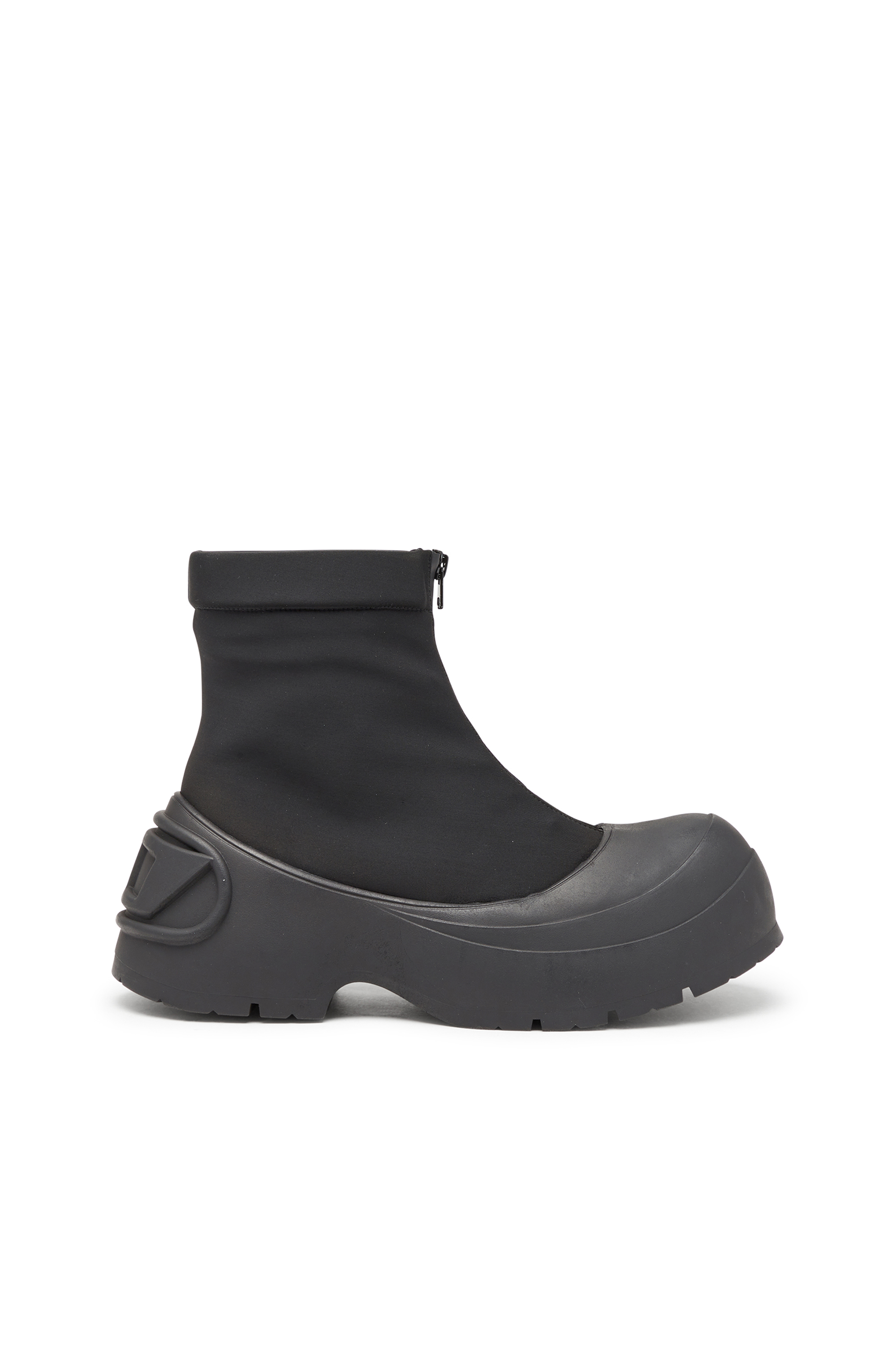 Diesel - D-DONALD CH, D-Donald-Botines con ribetes de goma Hombre in Negro - 2