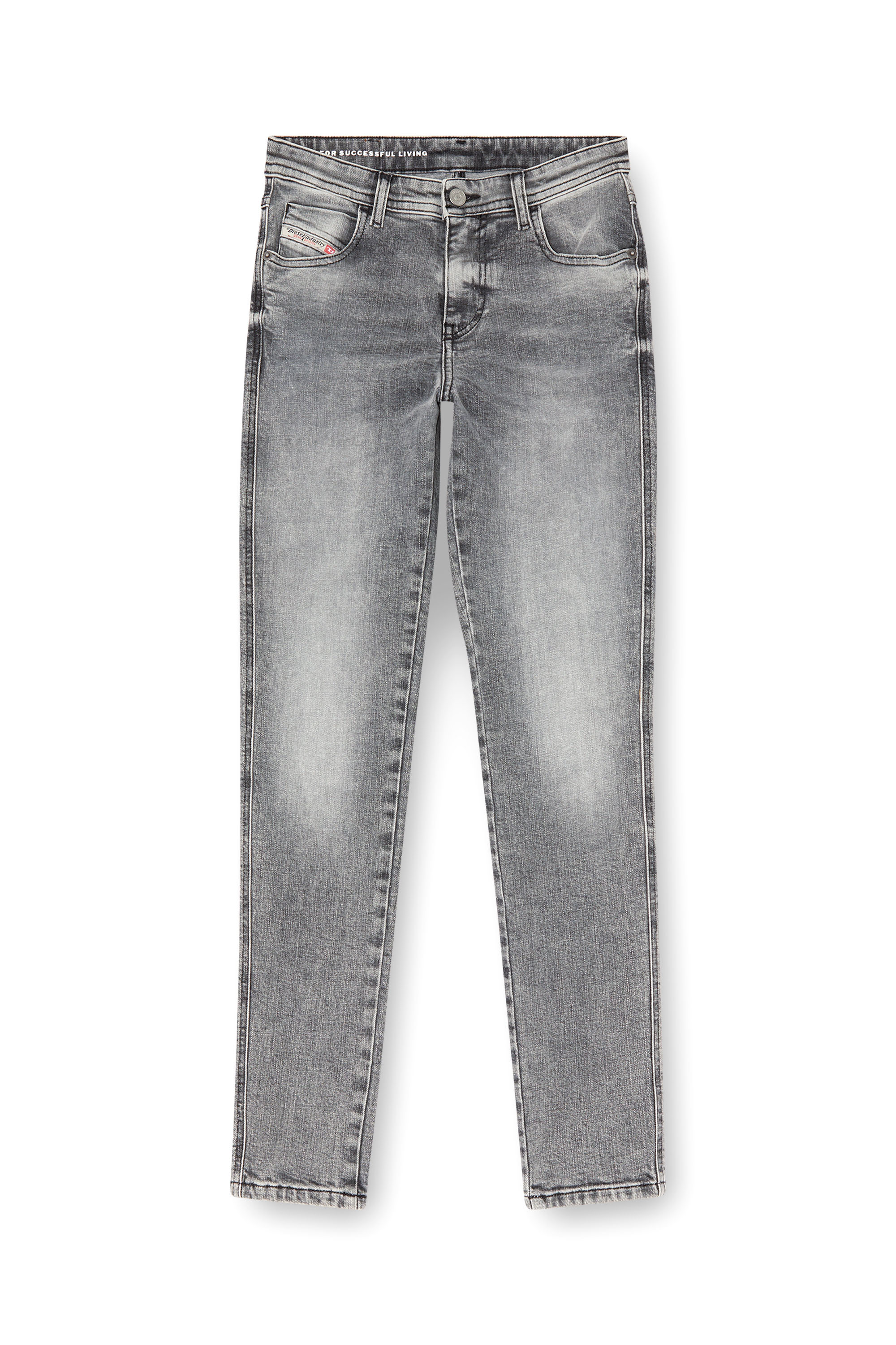 Diesel - Skinny Jeans 2015 Babhila 09L41 Mujer, Gris Claro - 3