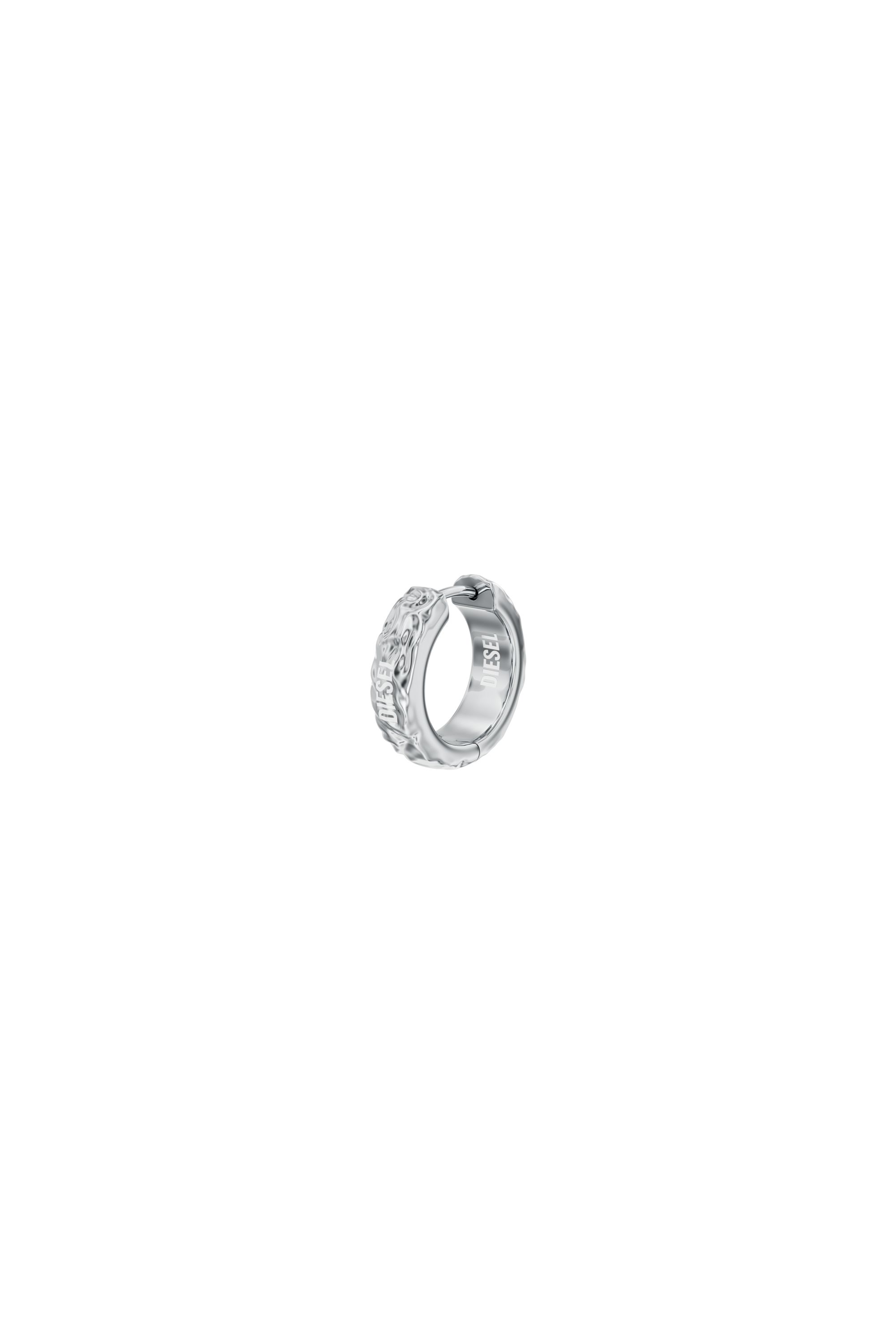 Diesel - DX1730040, Pendiente de aro de acero inoxidable Unisex in Plateado - 1