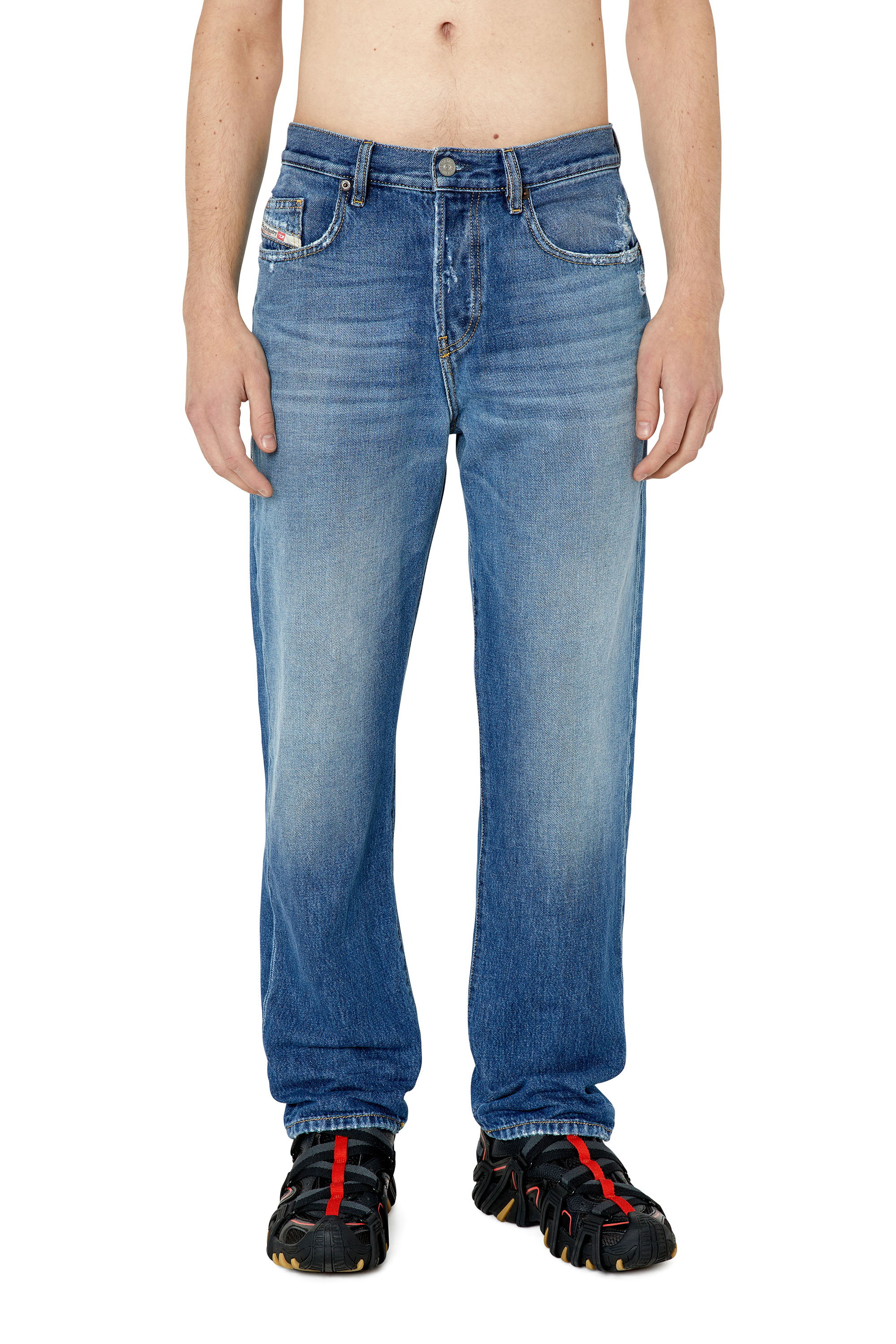 Diesel - Straight Jeans 2020 D-Viker E9C03, Azul medio - Image 2