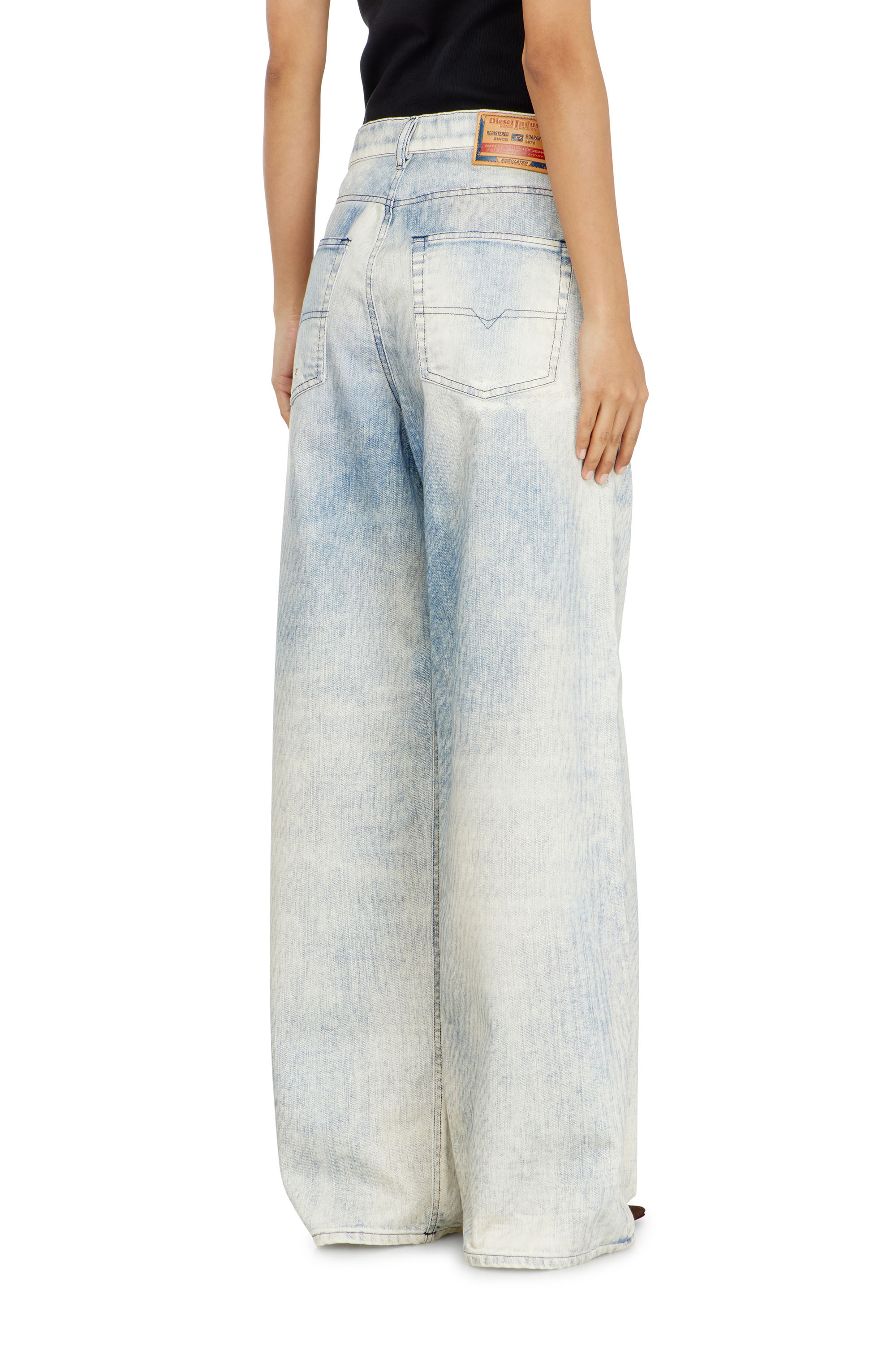 Diesel - Relaxed Jeans 1996 D-Sire 09R69 Mujer, Azul Claro - 5