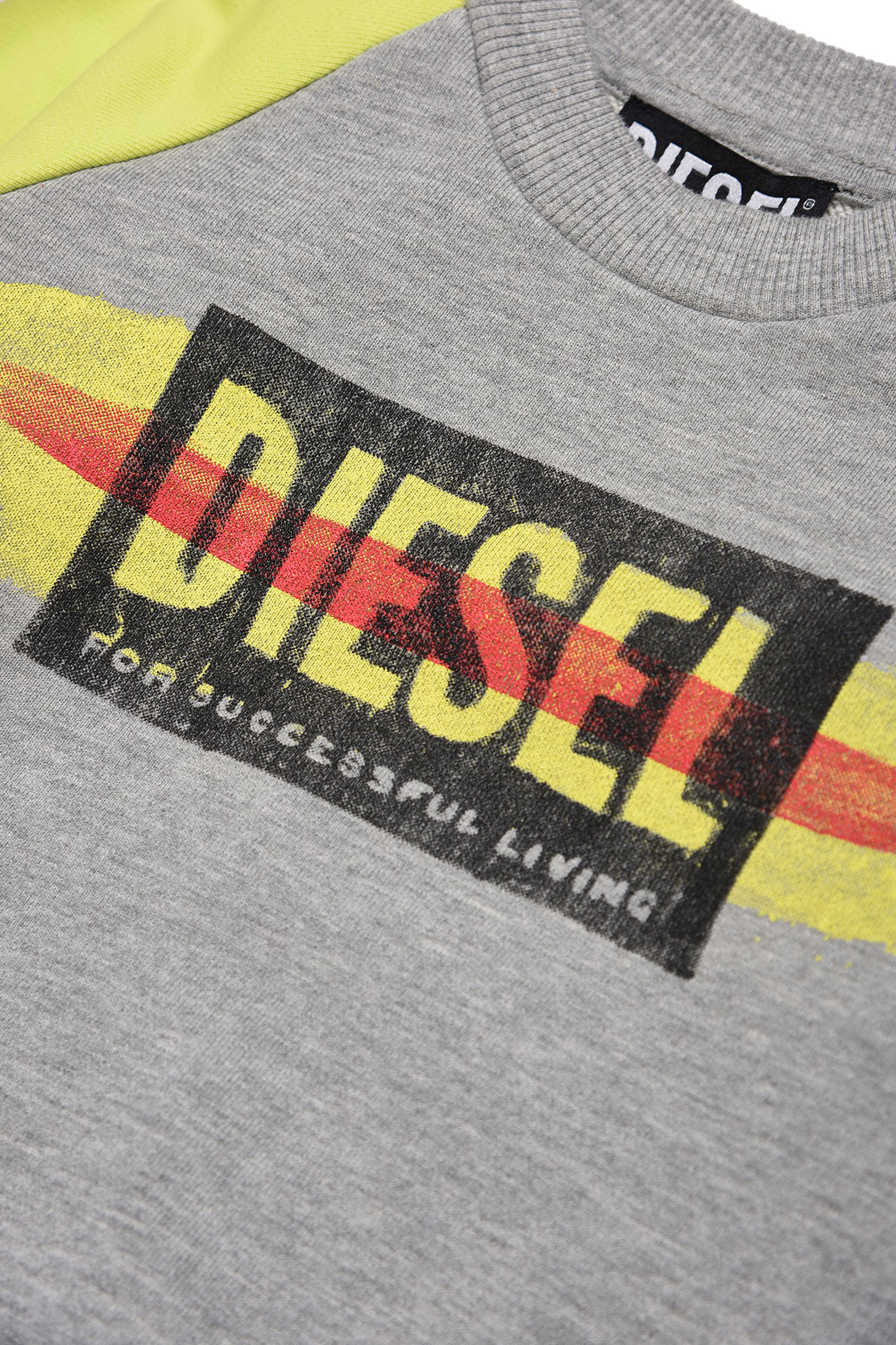 Diesel - STRACKYB, Gris/Amarillo - Image 3