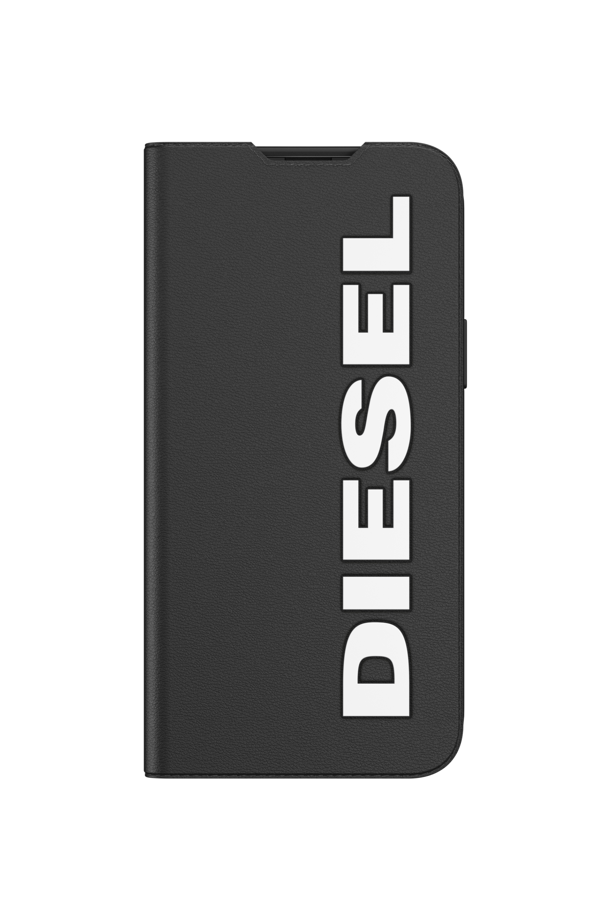 Diesel - 47159 BOOKLET CASE BOOKLET CASE, Funda con tarjetero por iPhone 13 Pro Max Unisex in Negro - 2