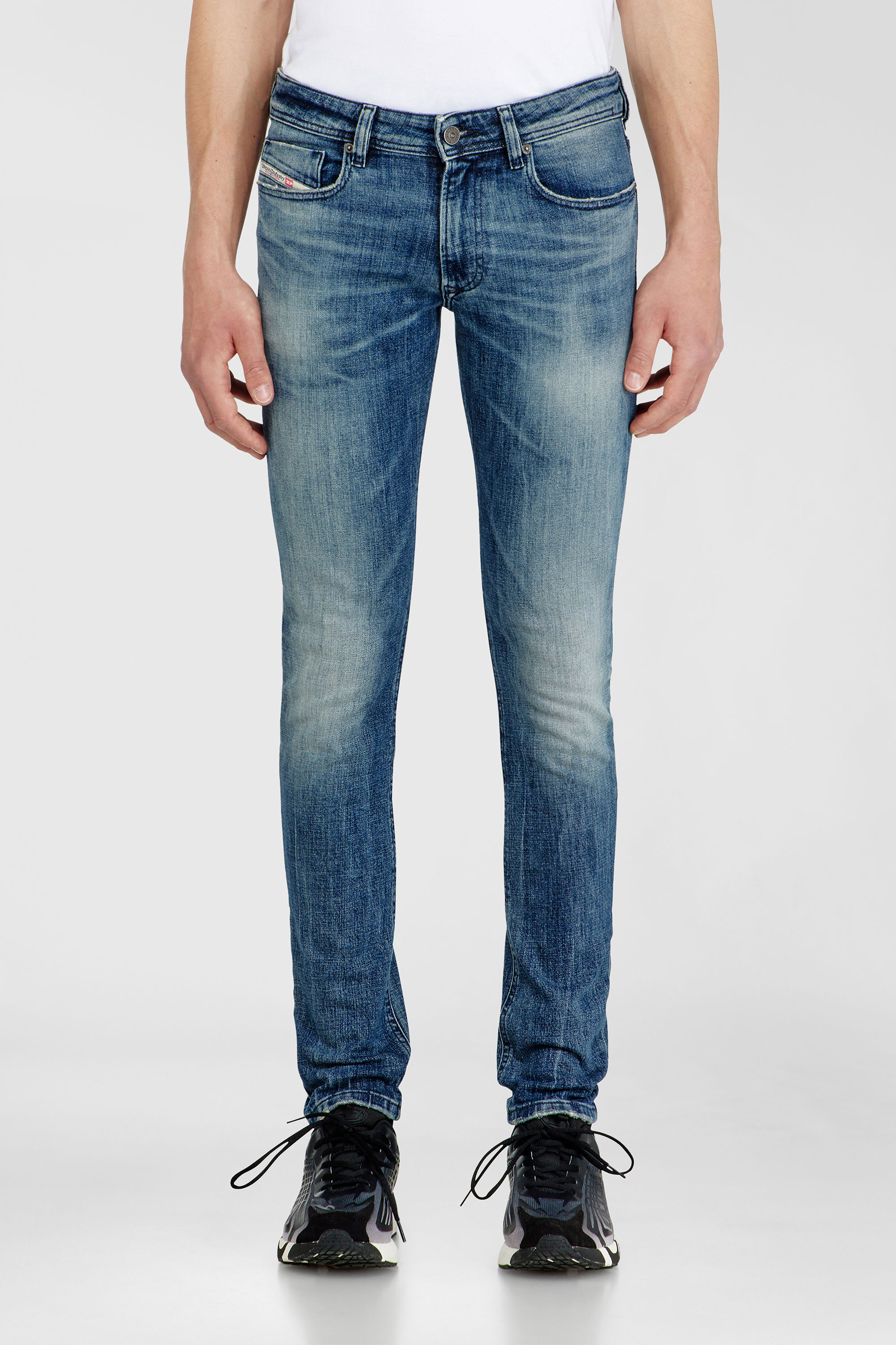 Diesel - Skinny Jeans 1979 Sleenker 0KBBE Hombre, Azul medio - 1