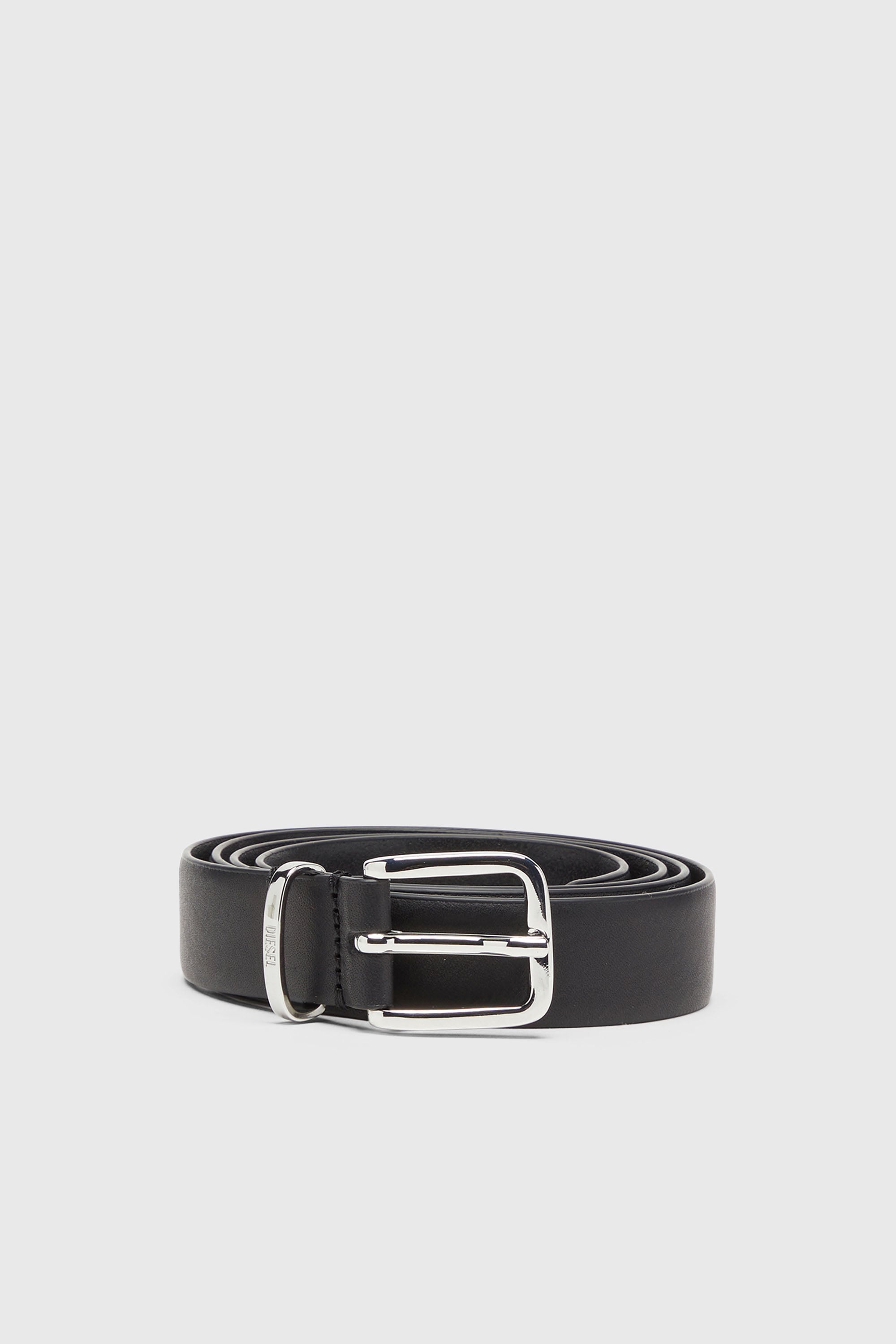 Diesel - B-BISCOTTO W KNOT 25, Cintur&oacute;n 2.5 cm de cuero Mujer in Negro - 1