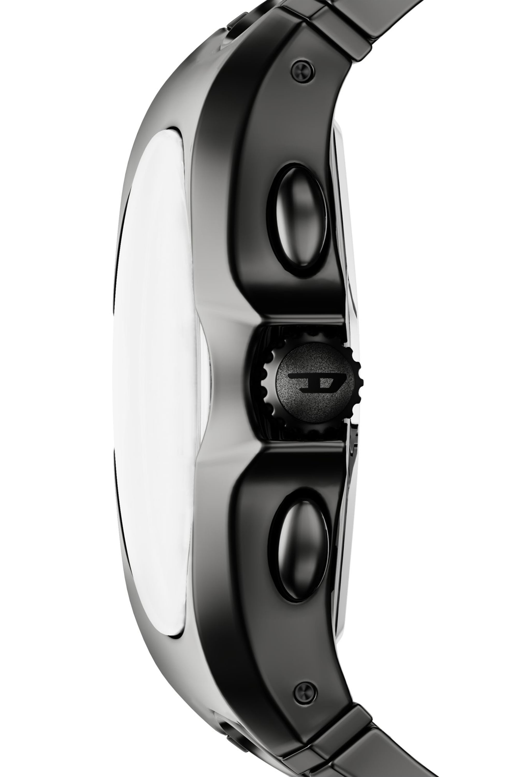 Diesel - DZ4726 WATCH, Reloj D-Curve de acero inoxidable color gunmetal Hombre in Negro - 3