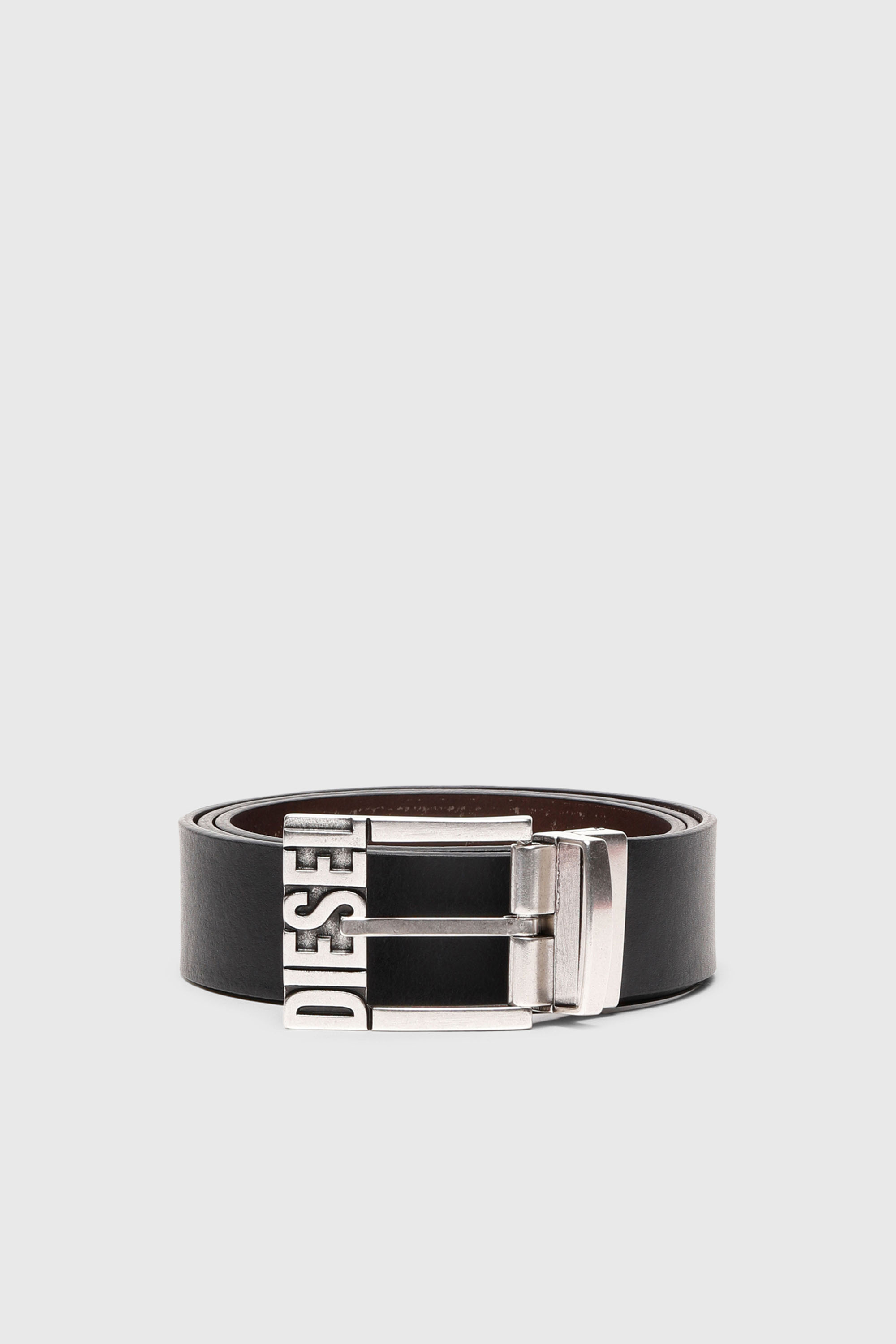 Diesel - B-SHIFT II, Cintur&oacute;n 3.4 cm de piel reversible Hombre in Multicolor - 1