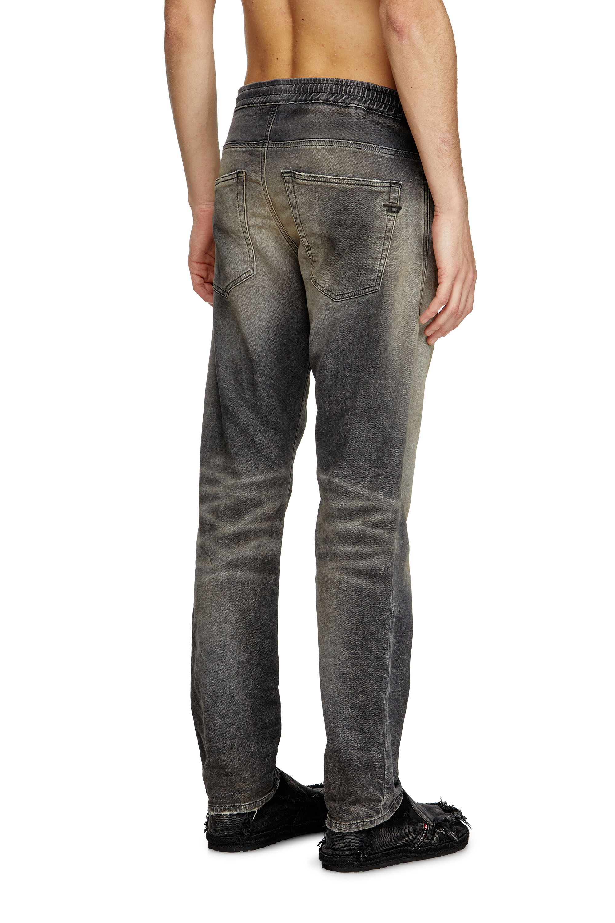 Diesel - Regular 2030 D-Krooley Joggjeans® 068PG Hombre, Gris Claro - 4