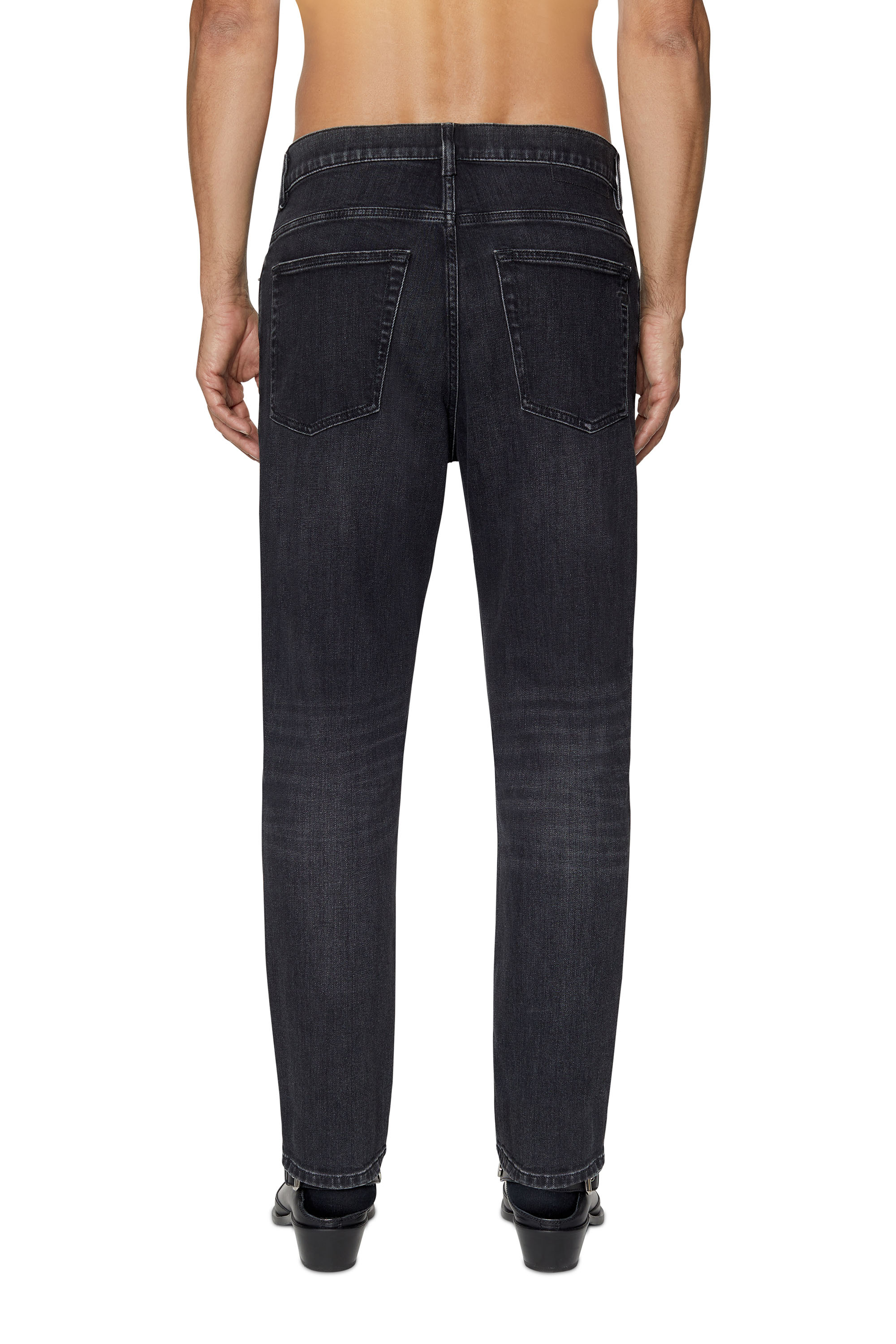 Diesel - 2005 D-FINING 09B83 Tapered Jeans, Negro/Gris oscuro - Image 2