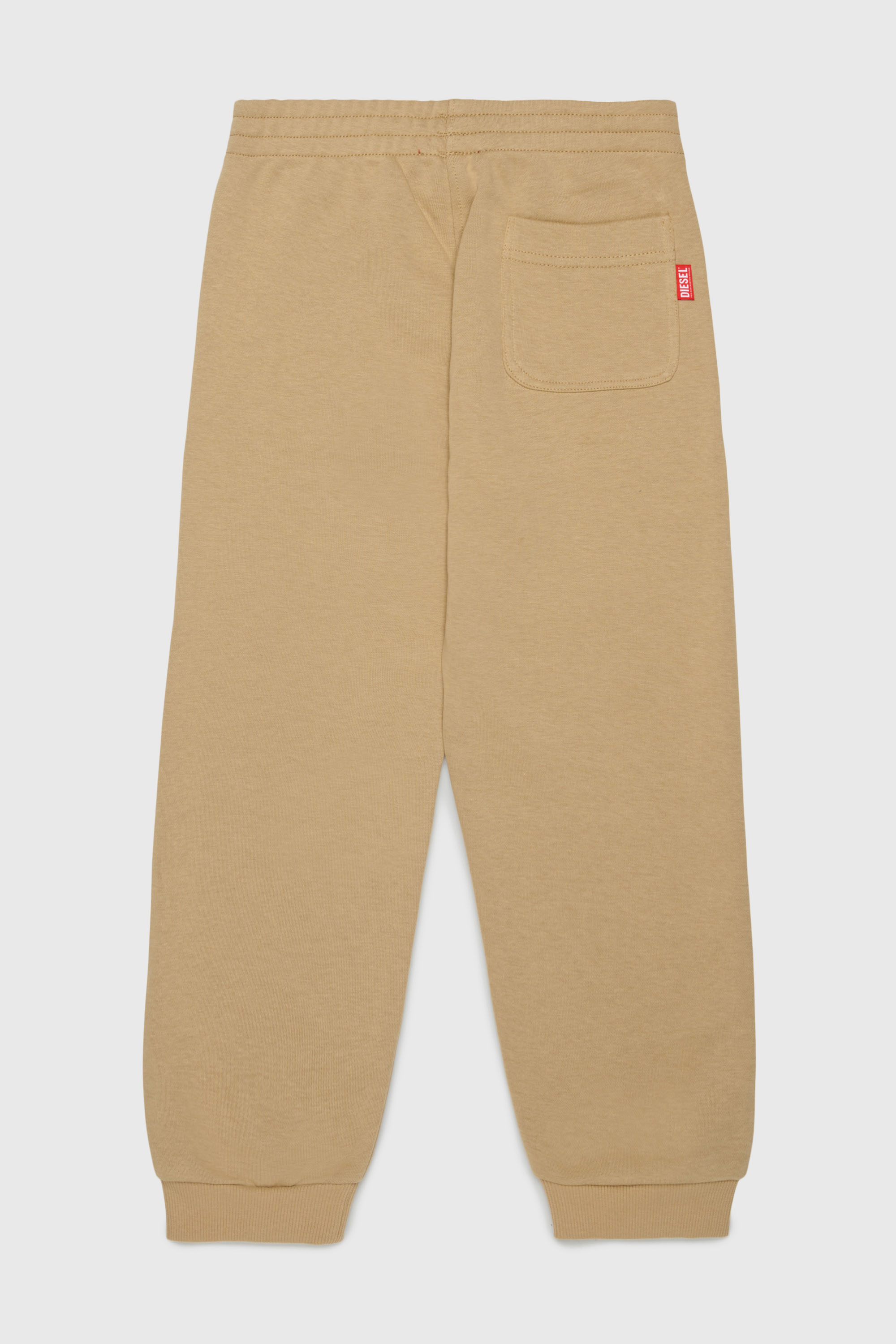 Diesel - PRES, Pantal&oacute;n de ch&aacute;ndal con logo cortado Hombre in Marr&oacute;n - 2
