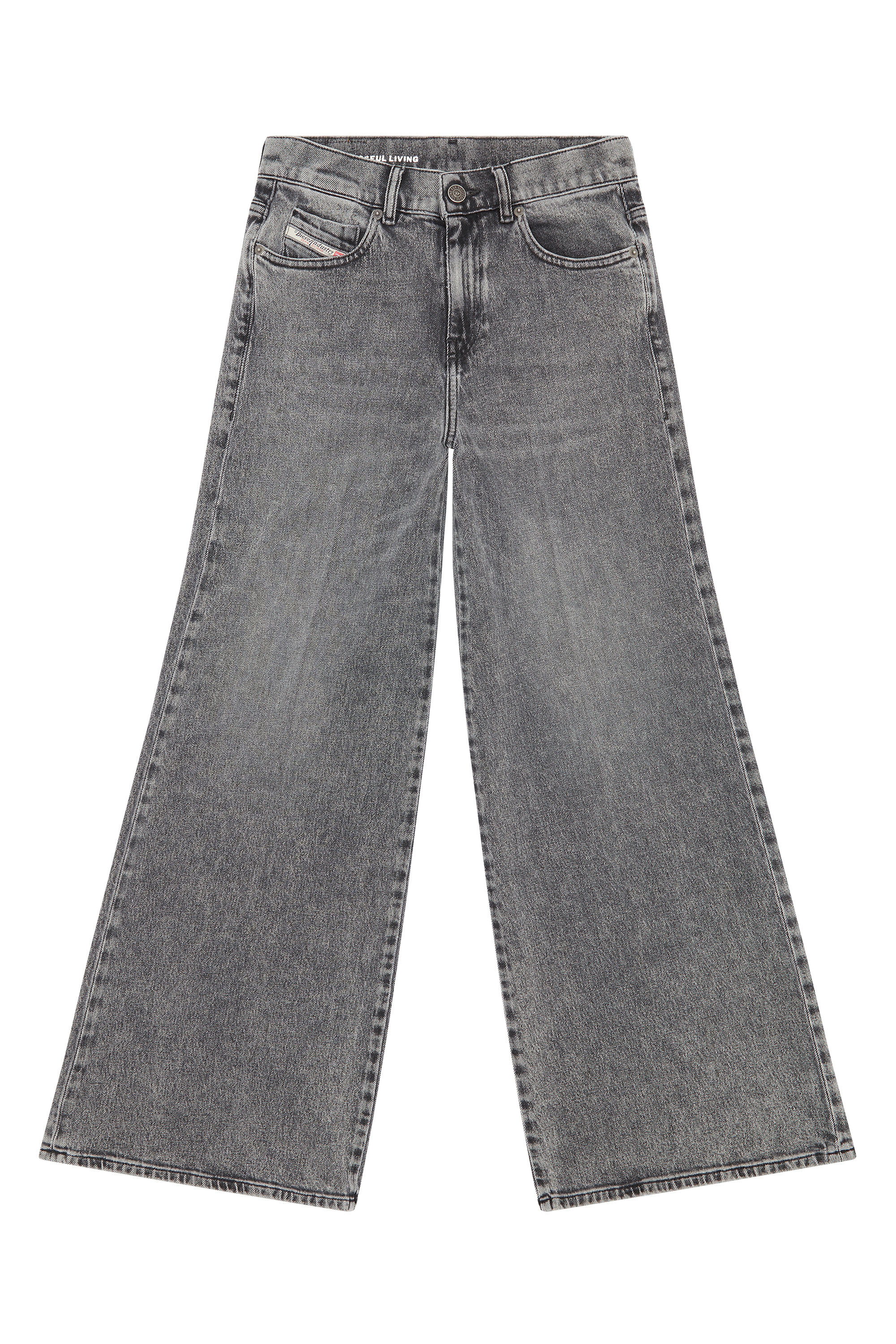 Diesel - Bootcut and Flare Jeans 1978 D-Akemi 09G57, Gris - Image 5