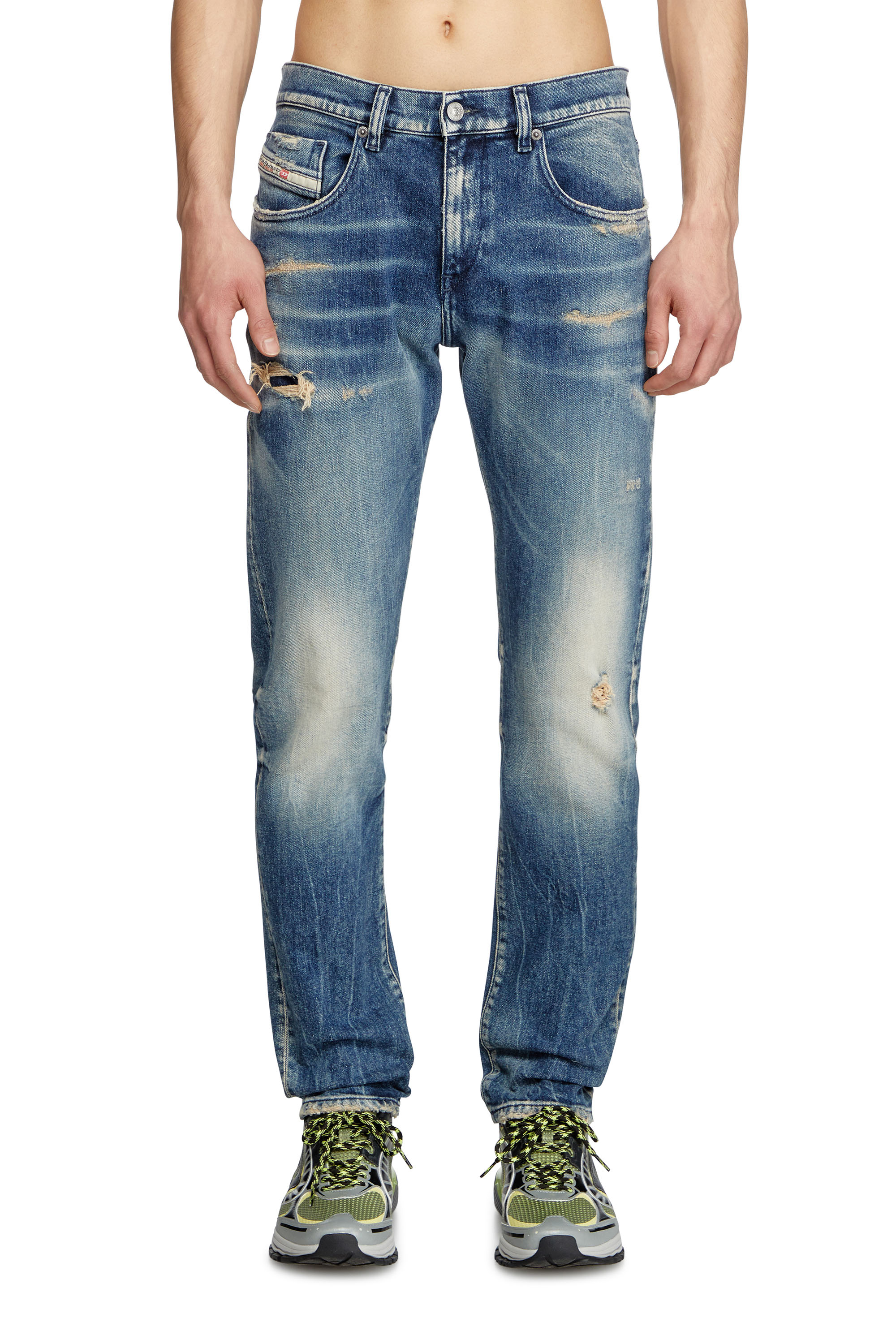 Diesel - Slim Jeans 2019 D-Strukt 007Y6 Hombre, Azul Oscuro - 1