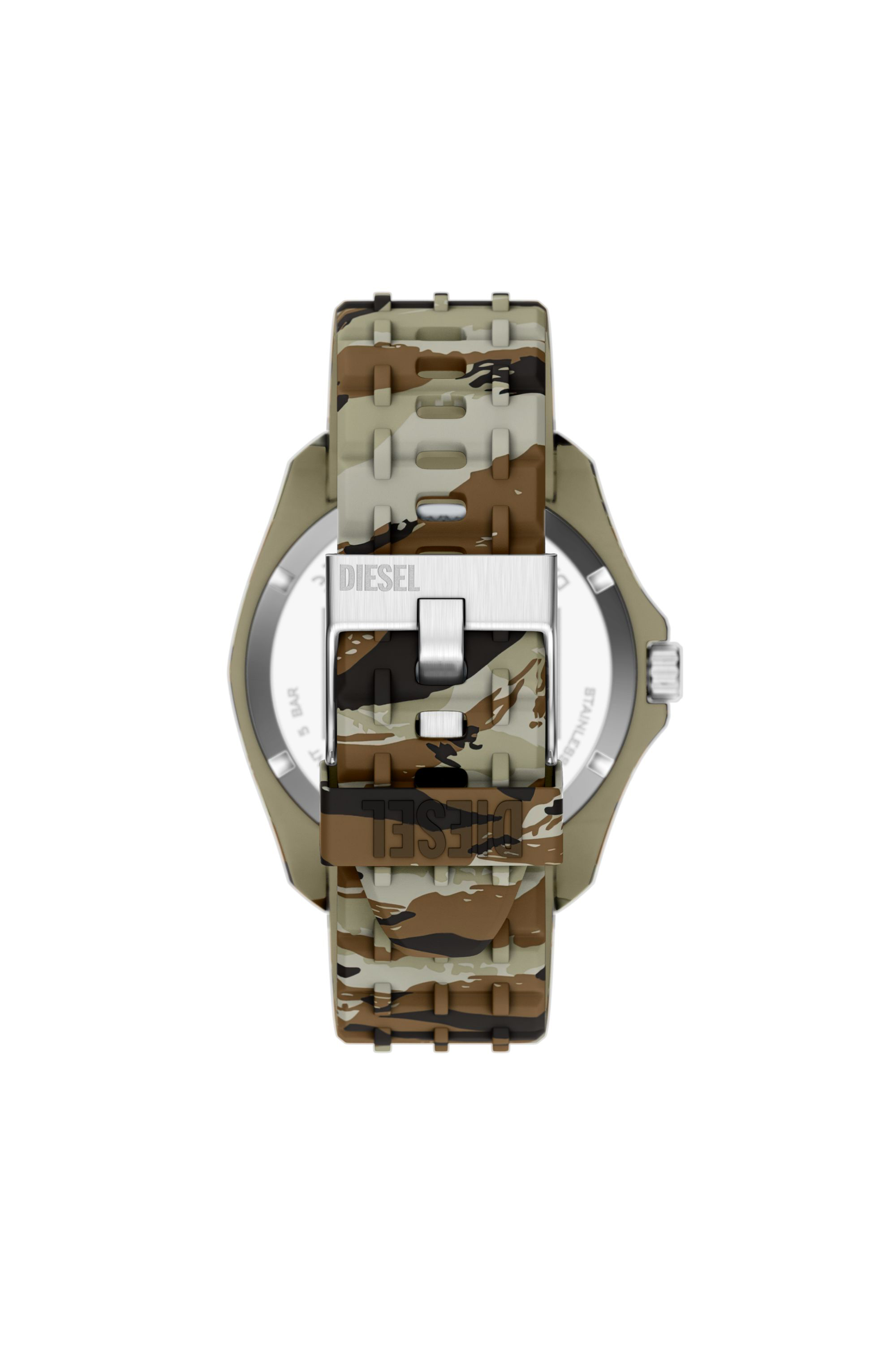 Diesel - DZ2242 WATCH, Reloj Stinger camo de silicona Hombre in Multicolor - 2