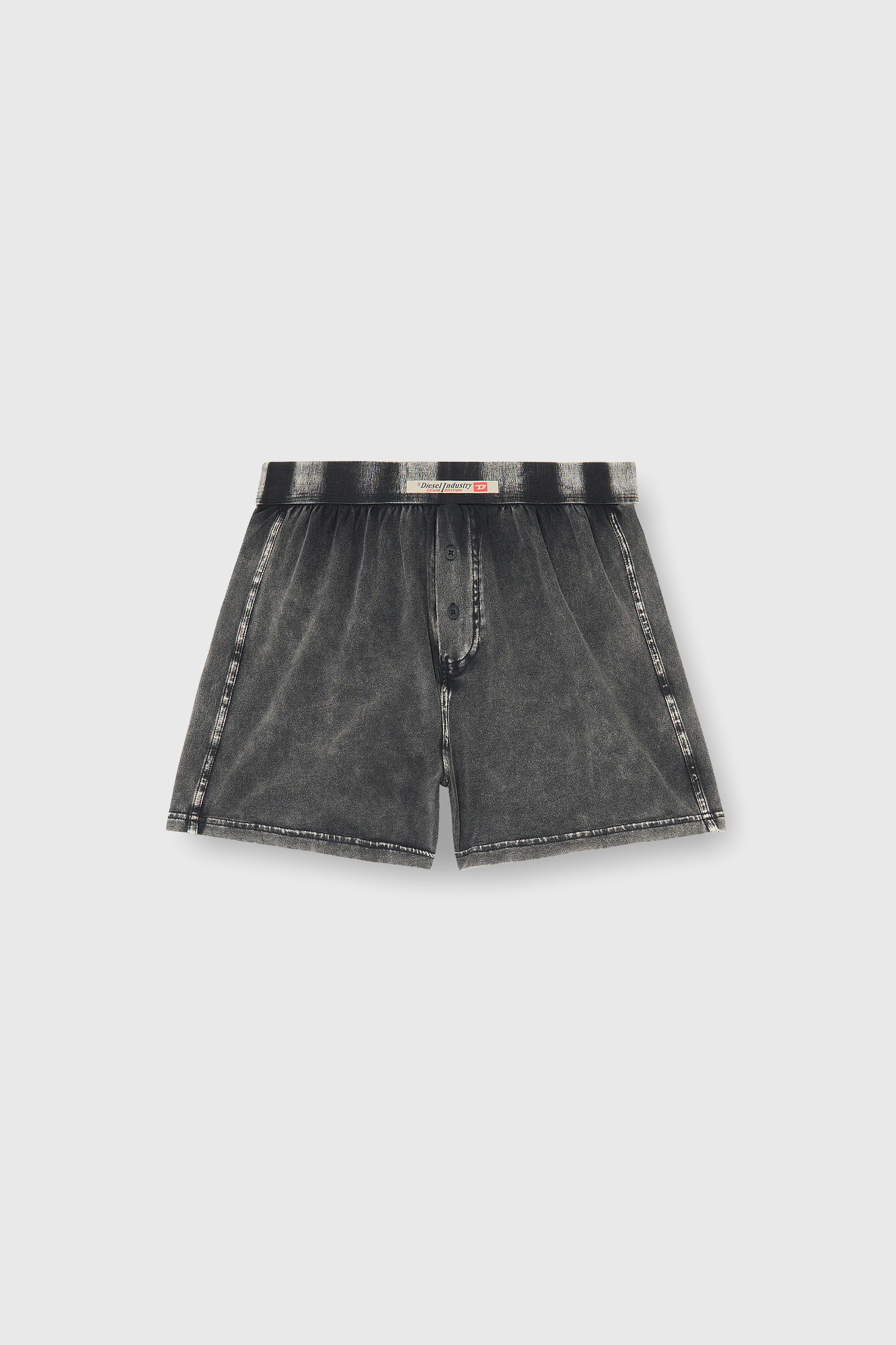 Diesel - STARPER-EL-DNM, B&oacute;xers de algod&oacute;n con efecto denim Hombre in Gris - 2
