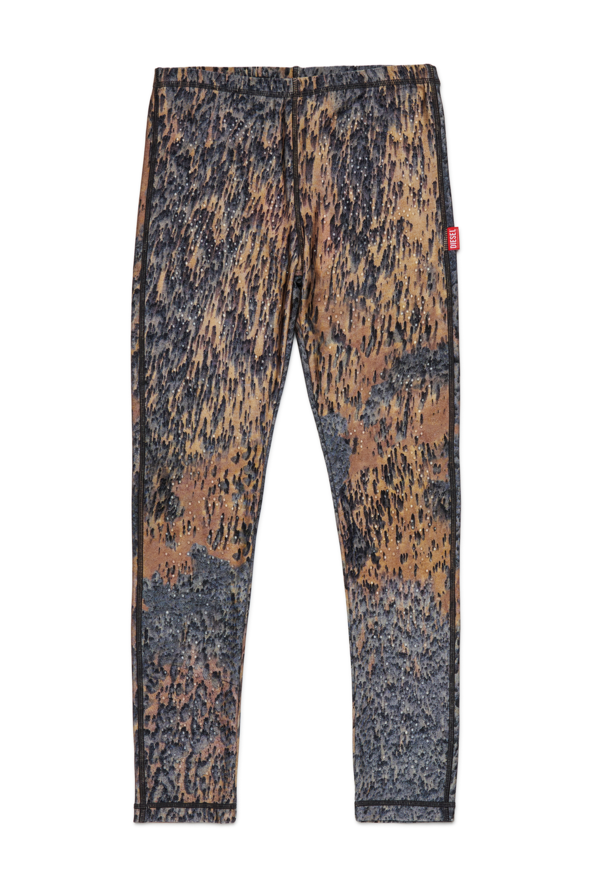 Diesel - PAZELA, Pantalones de nailon con estampado gráfico Mujer in Multicolor - 1