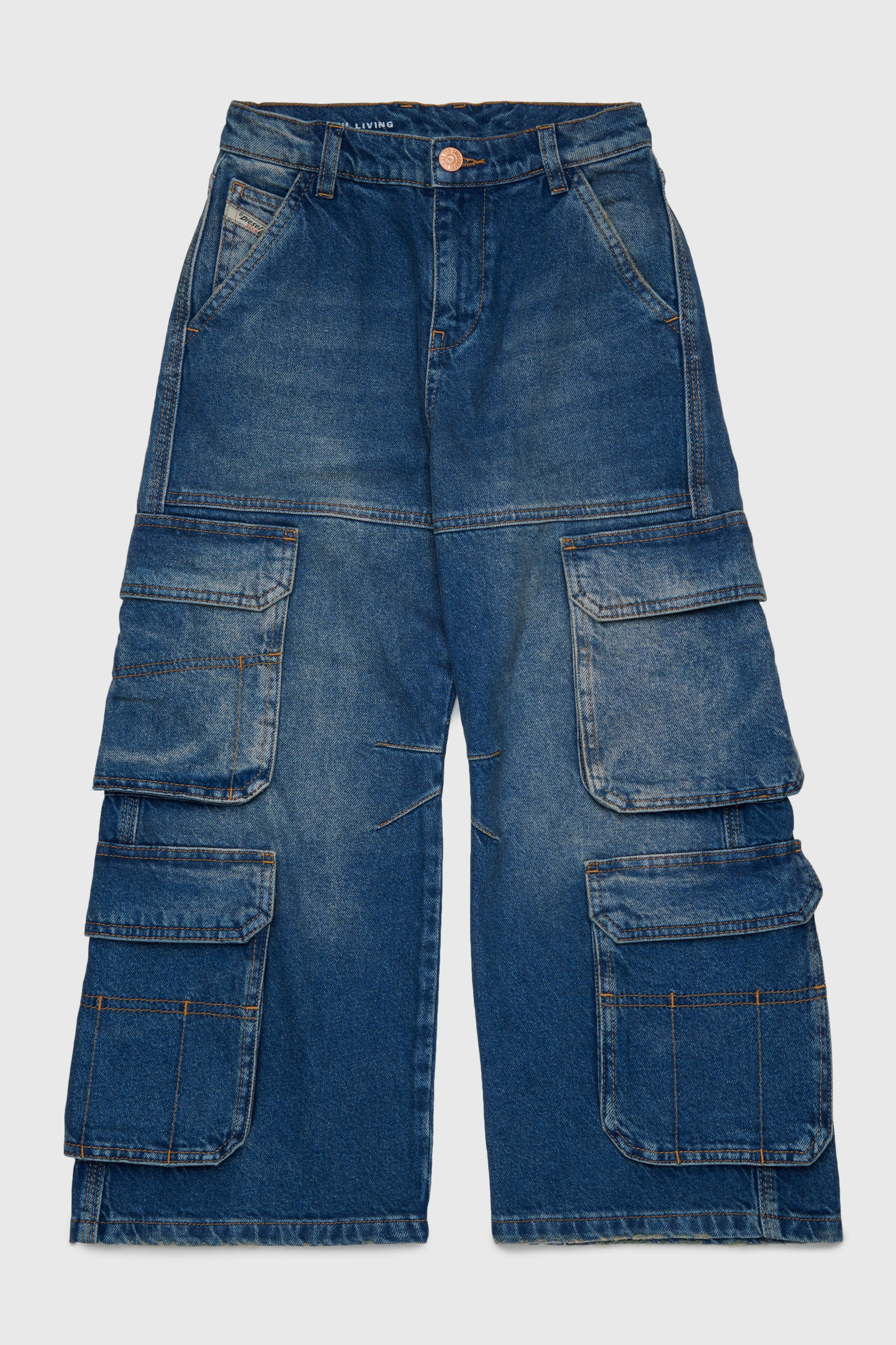 Diesel - D-ARGJX-CARGO-S-J Mujer, Azul medio - 1