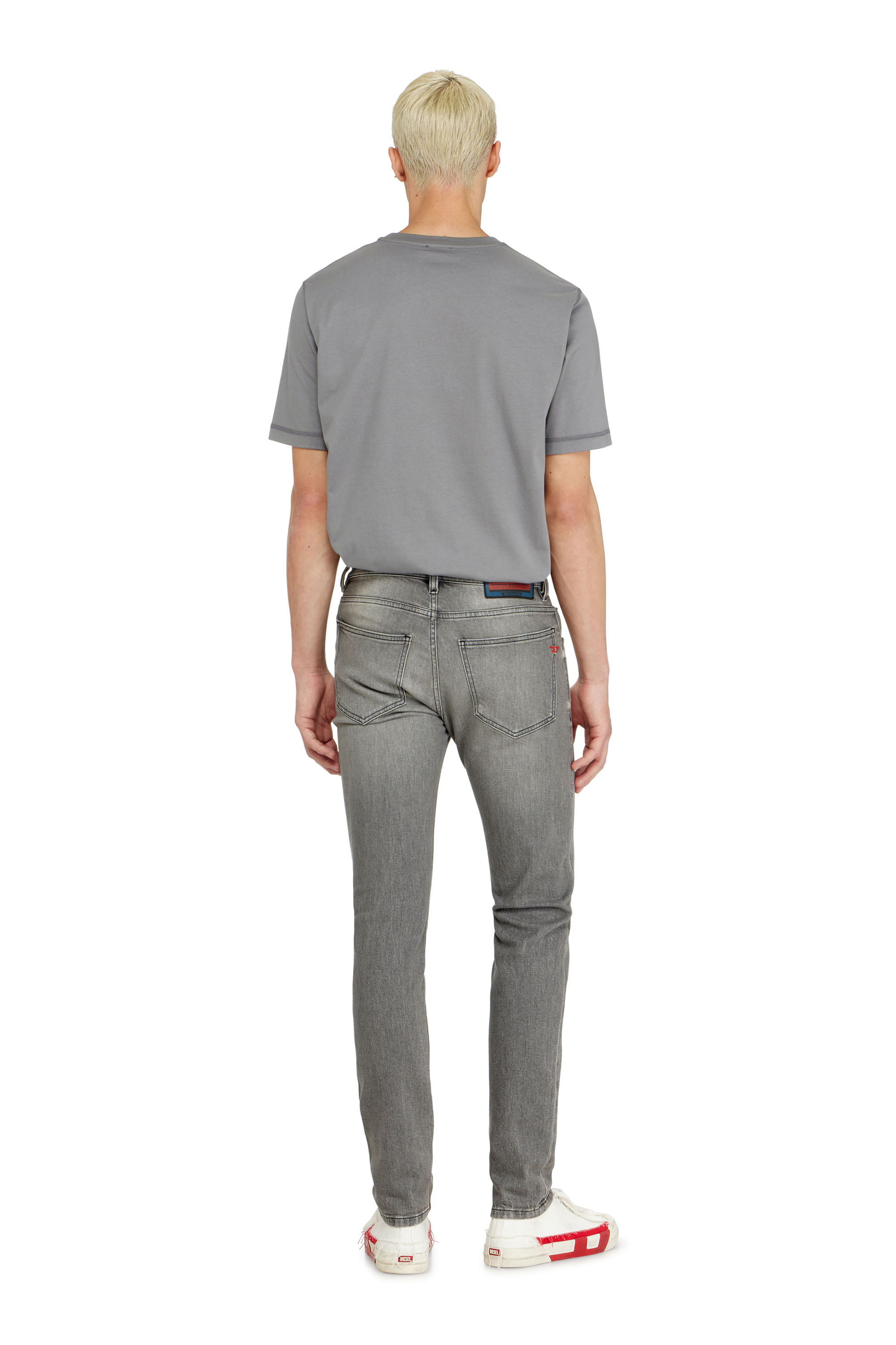 Diesel - Slim Jeans 2019 D-Strukt 0KBBL Hombre, Gris Claro - 3