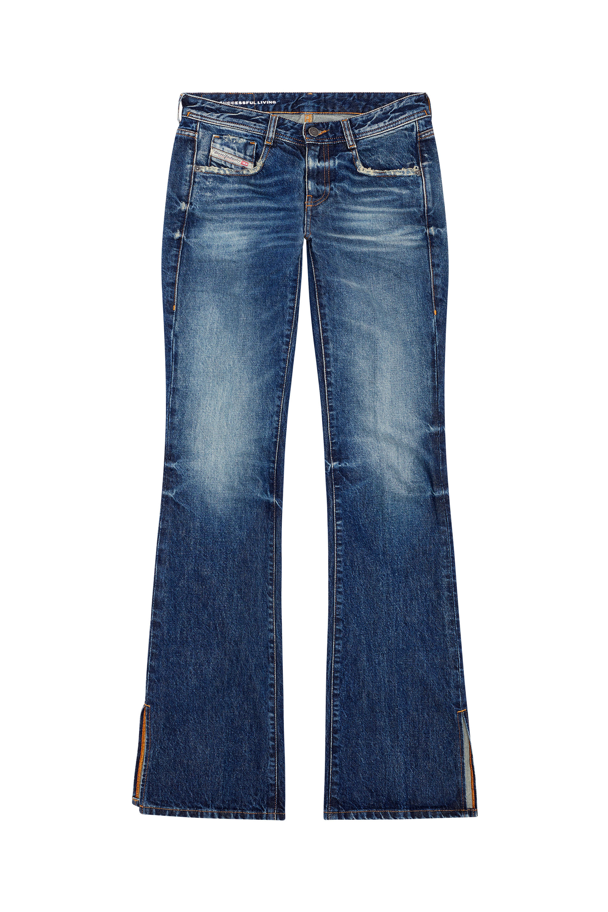 Diesel - Bootcut and Flare Jeans 1969 D-Ebbey 09G92, Azul Oscuro - Image 3