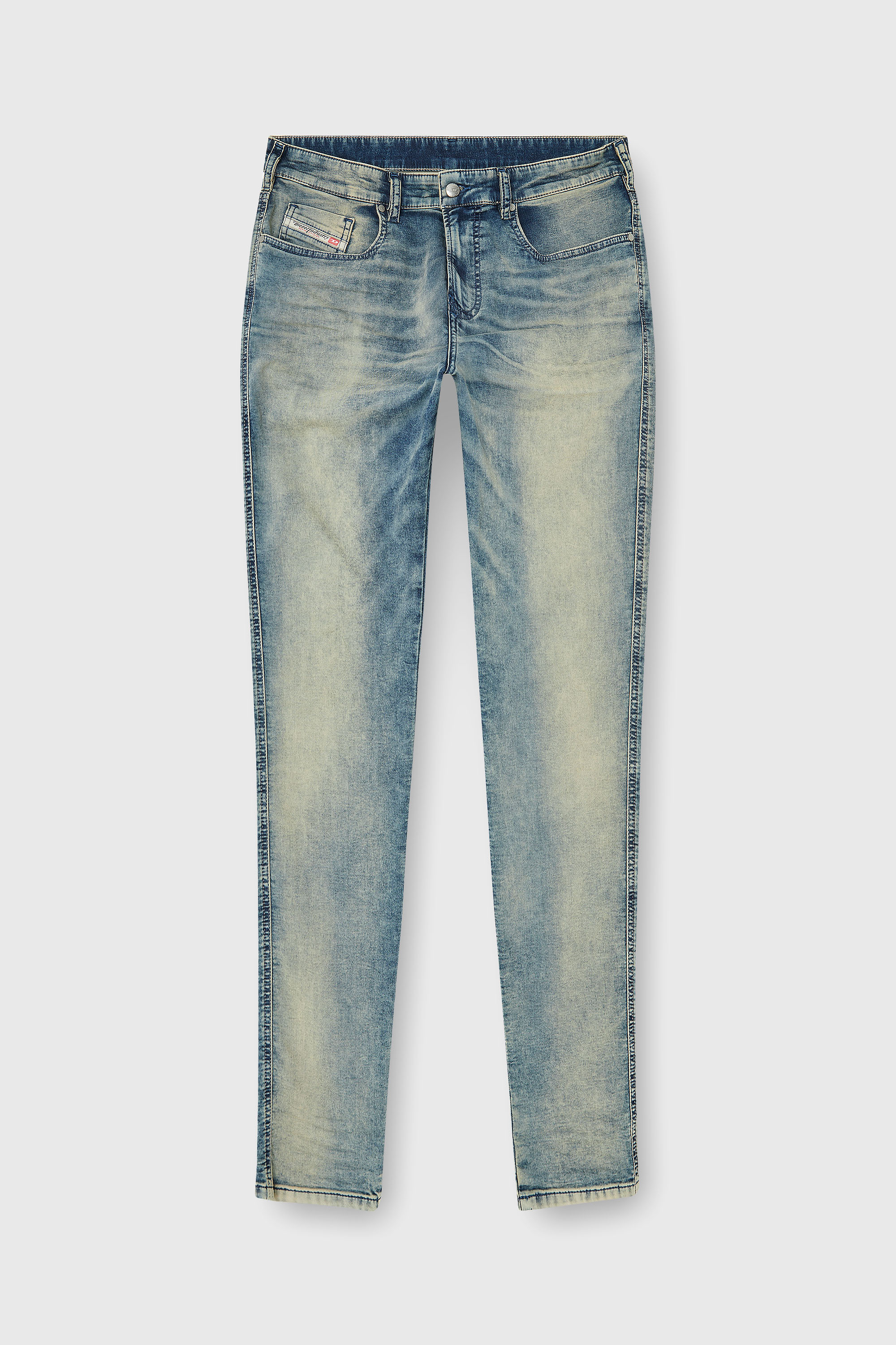 Diesel - Slim 2062 D-Strukt Joggjeans&reg; 09P60 Hombre, Azul medio - 2
