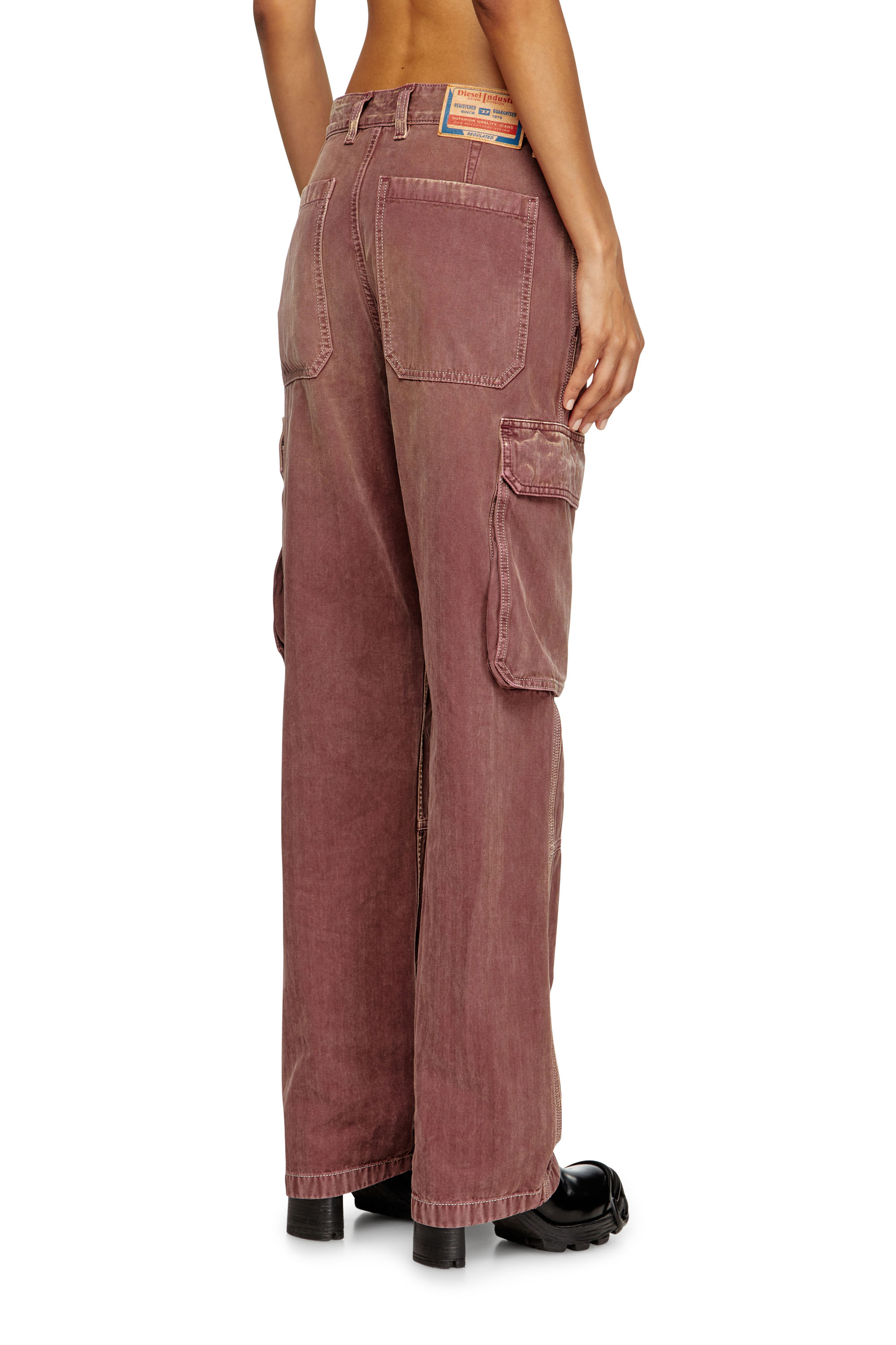 Diesel - Regular Jeans D-Pot 09M93 Mujer, Marrón - 4