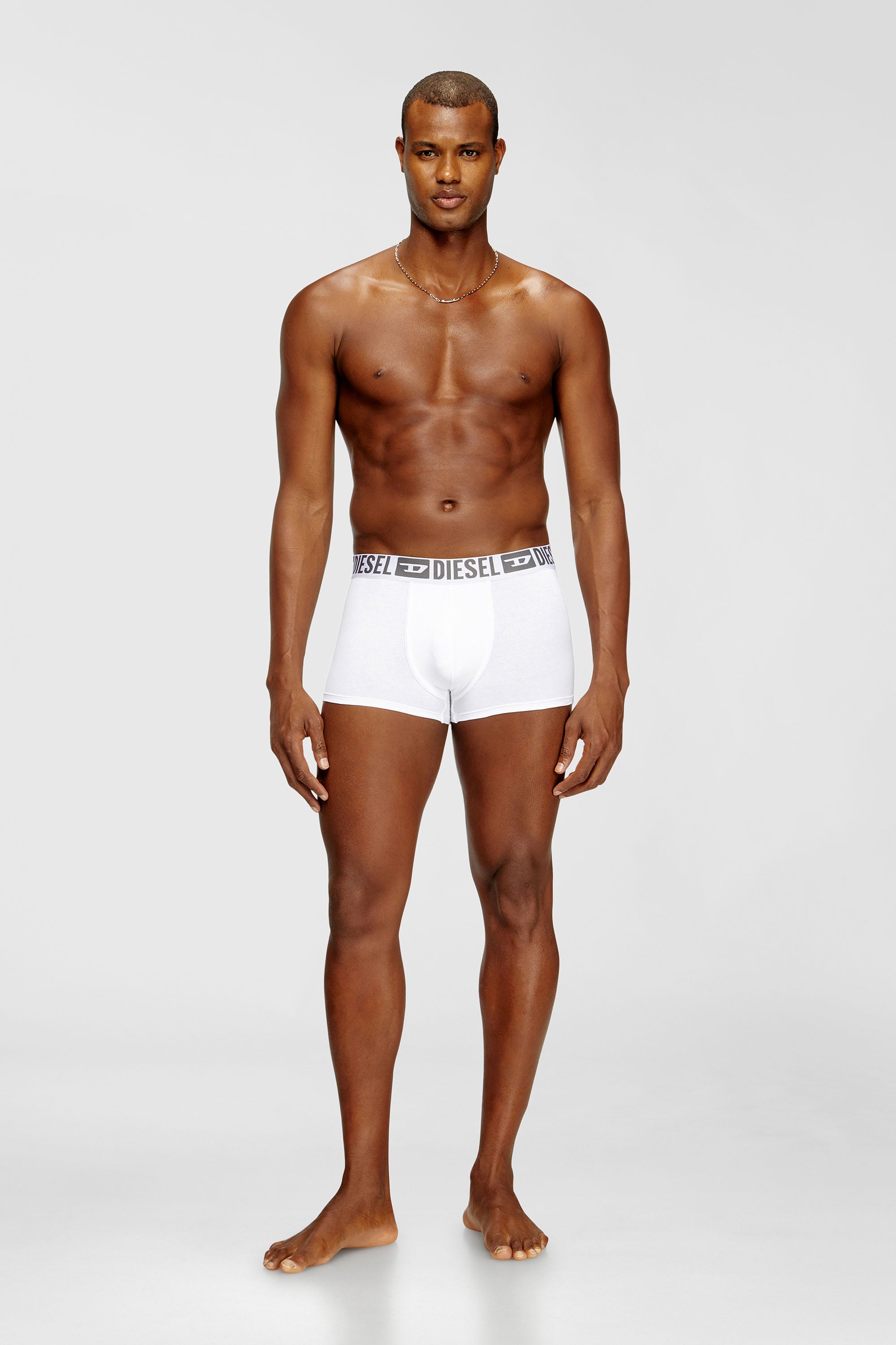 Diesel - MIKE-D-CORE-3PACK, Paquete de tres b&oacute;xers de algod&oacute;n el&aacute;stico con pretina tonal Hombre in Multicolor - 2