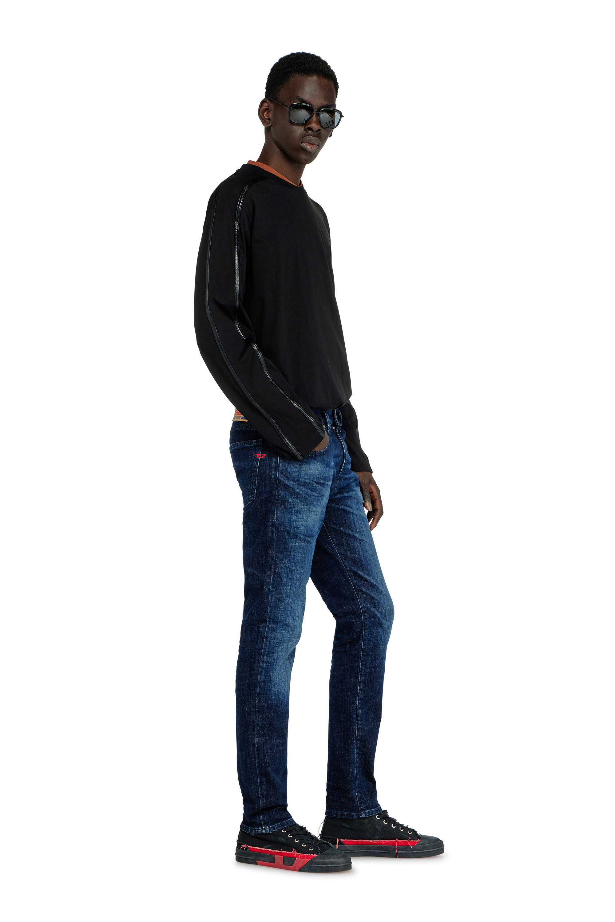 Diesel - Slim Jeans 2019 D-Strukt 0ADBL Hombre, Azul Oscuro - 2