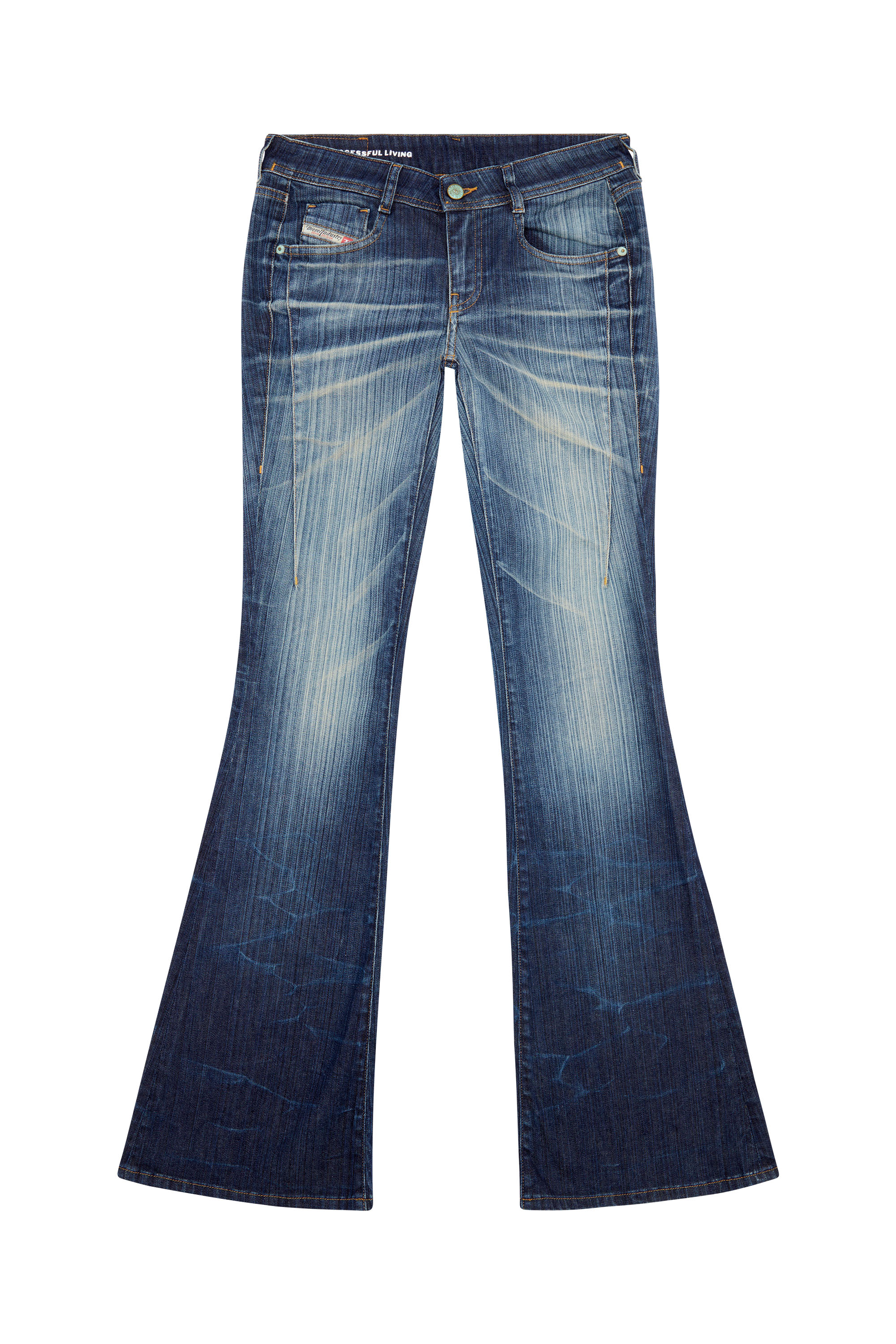 Diesel - Bootcut and Flare Jeans 1969 D-Ebbey 09I03, Azul Oscuro - Image 5