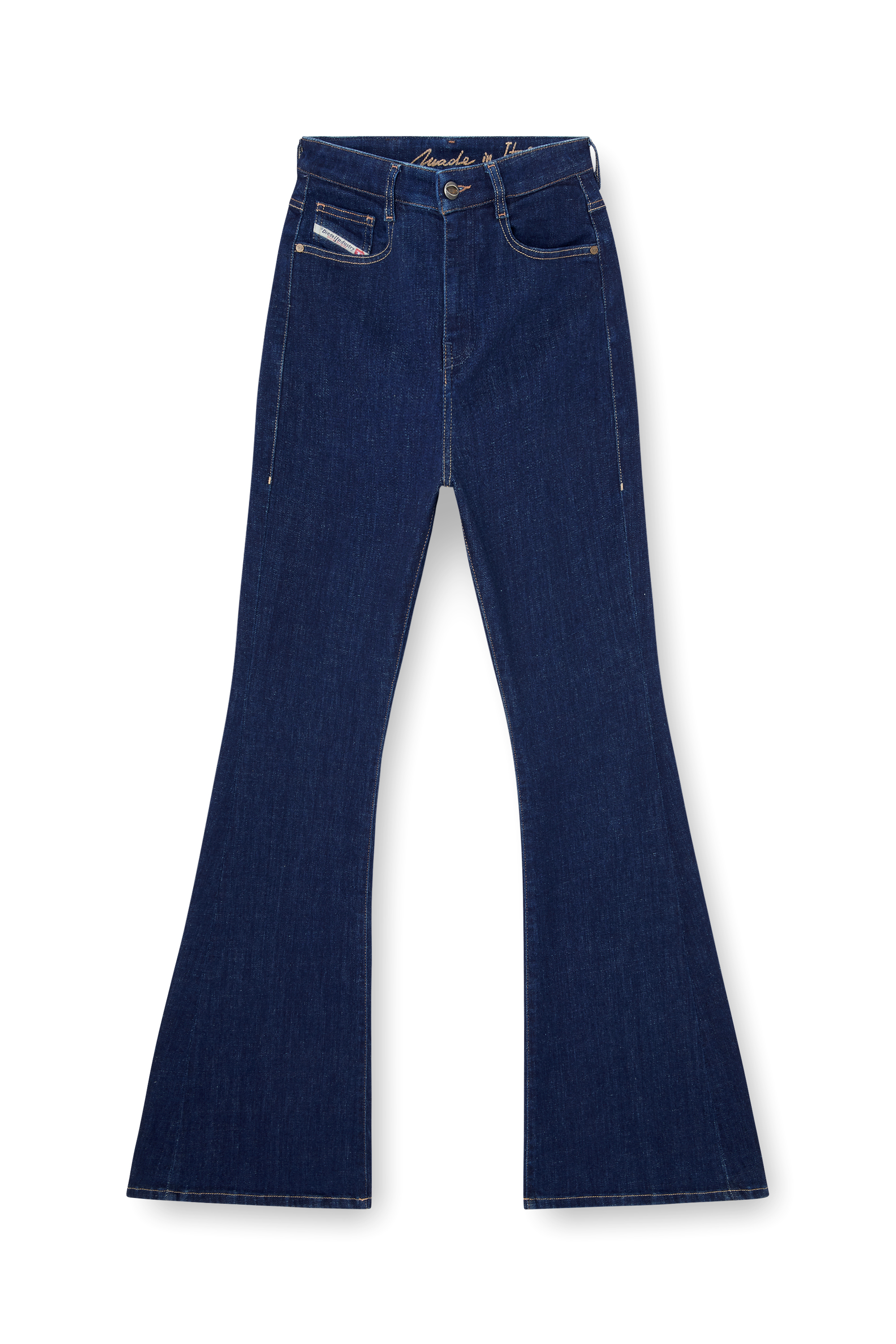 Diesel - Bootcut Jeans 1973 D-Partt 09Q03 Mujer, Azul Oscuro - 6