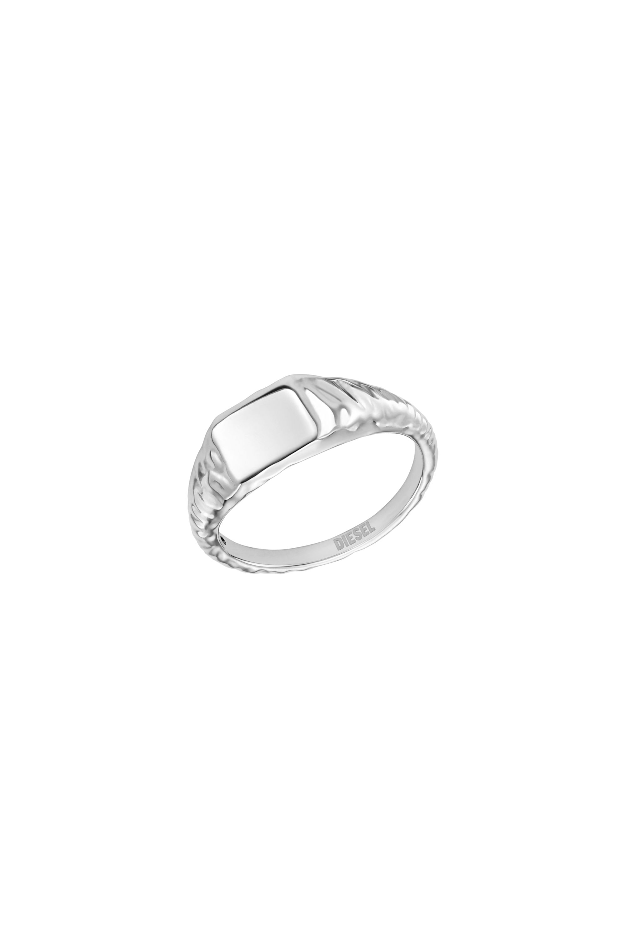 Diesel - DX1731040, Anillo sello de acero inoxidable Unisex in Plateado - 1
