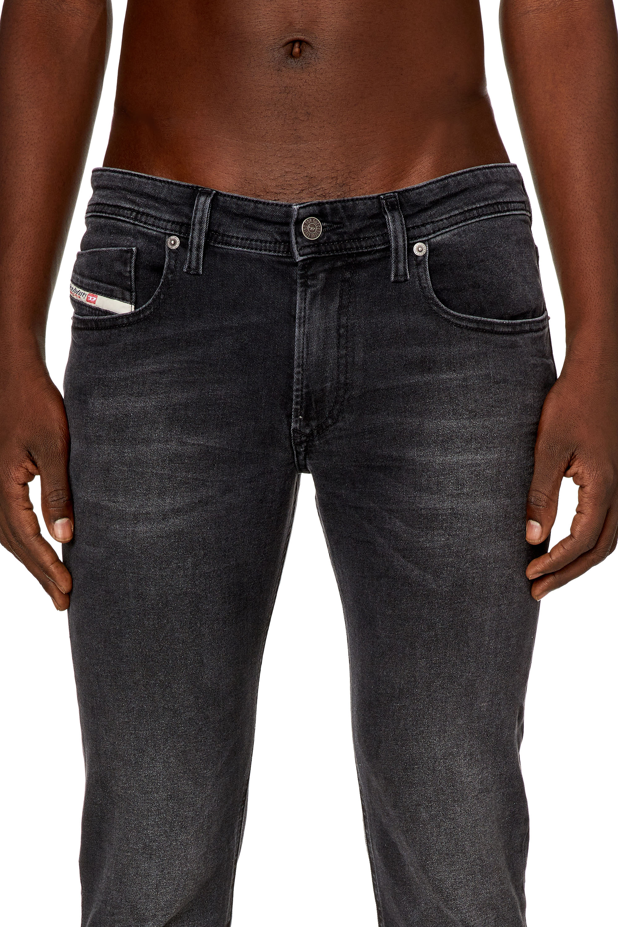 Diesel - Skinny Jeans 1979 Sleenker 0PFAS, Negro/Gris oscuro - Image 4