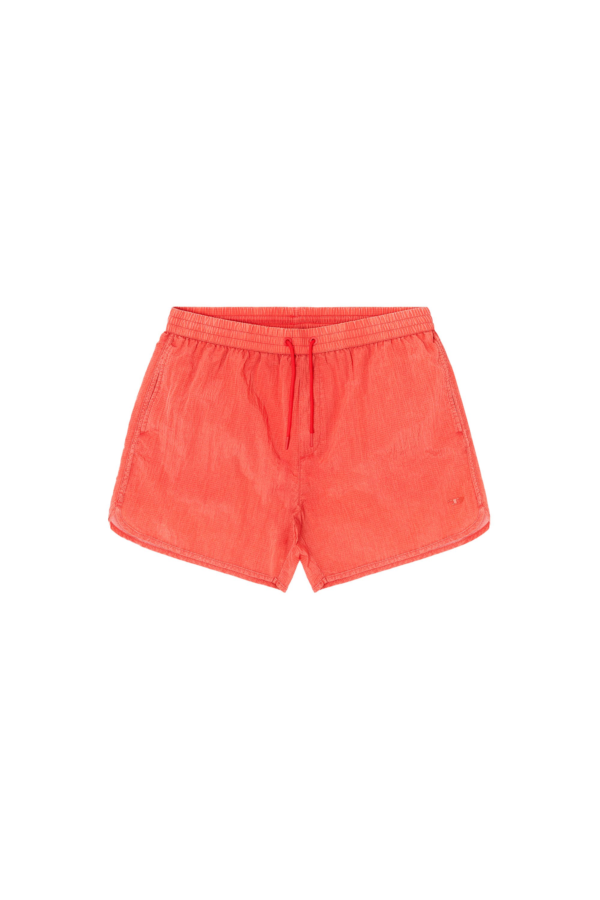 Diesel - OLIVER-30-D-POP, Bañadores cortos en ripstop tratado Hombre in Rojo - 4