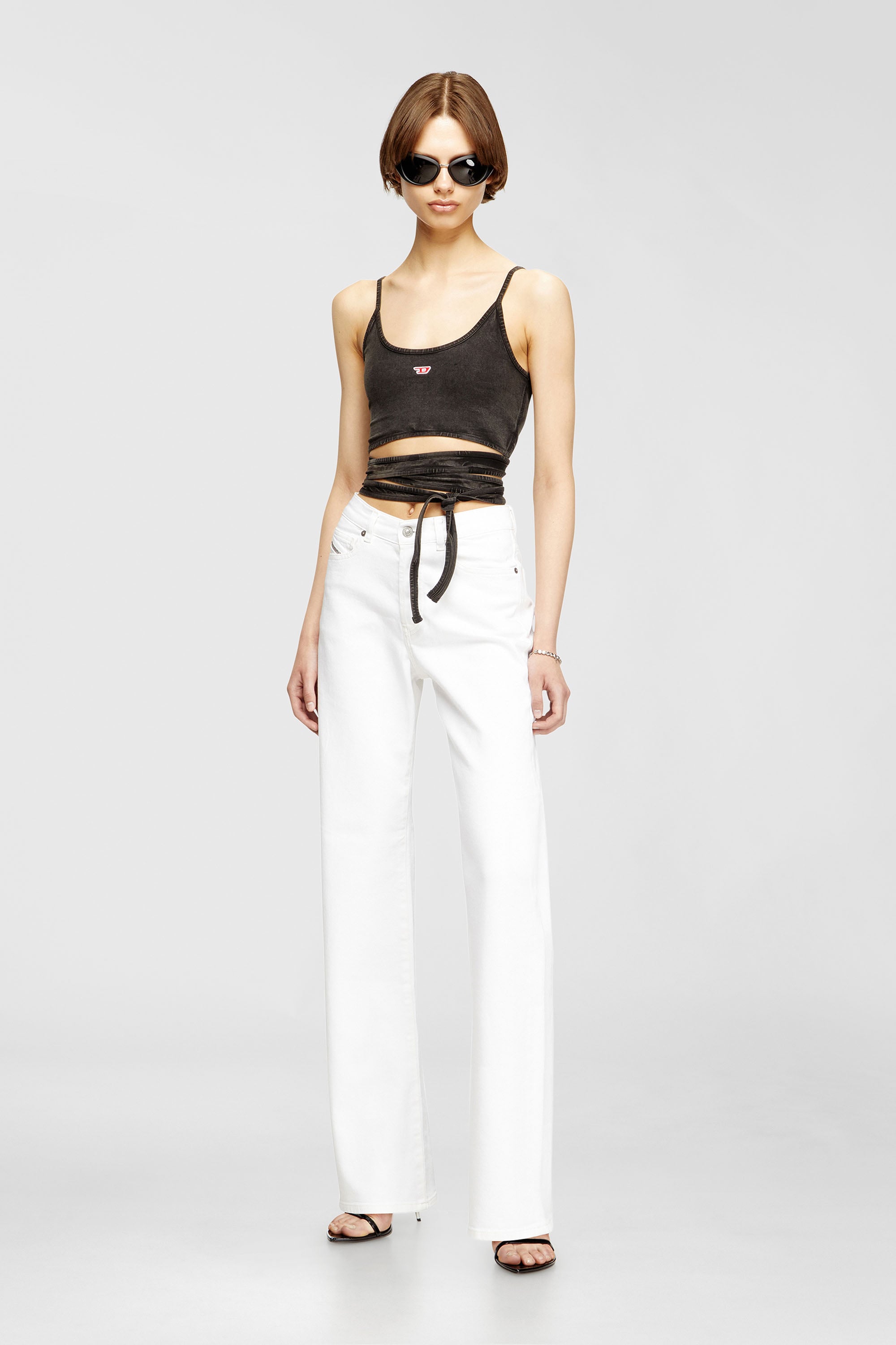 Diesel - Regular Jeans 1971 D-Sent 09K05 Mujer, Blanco - 1