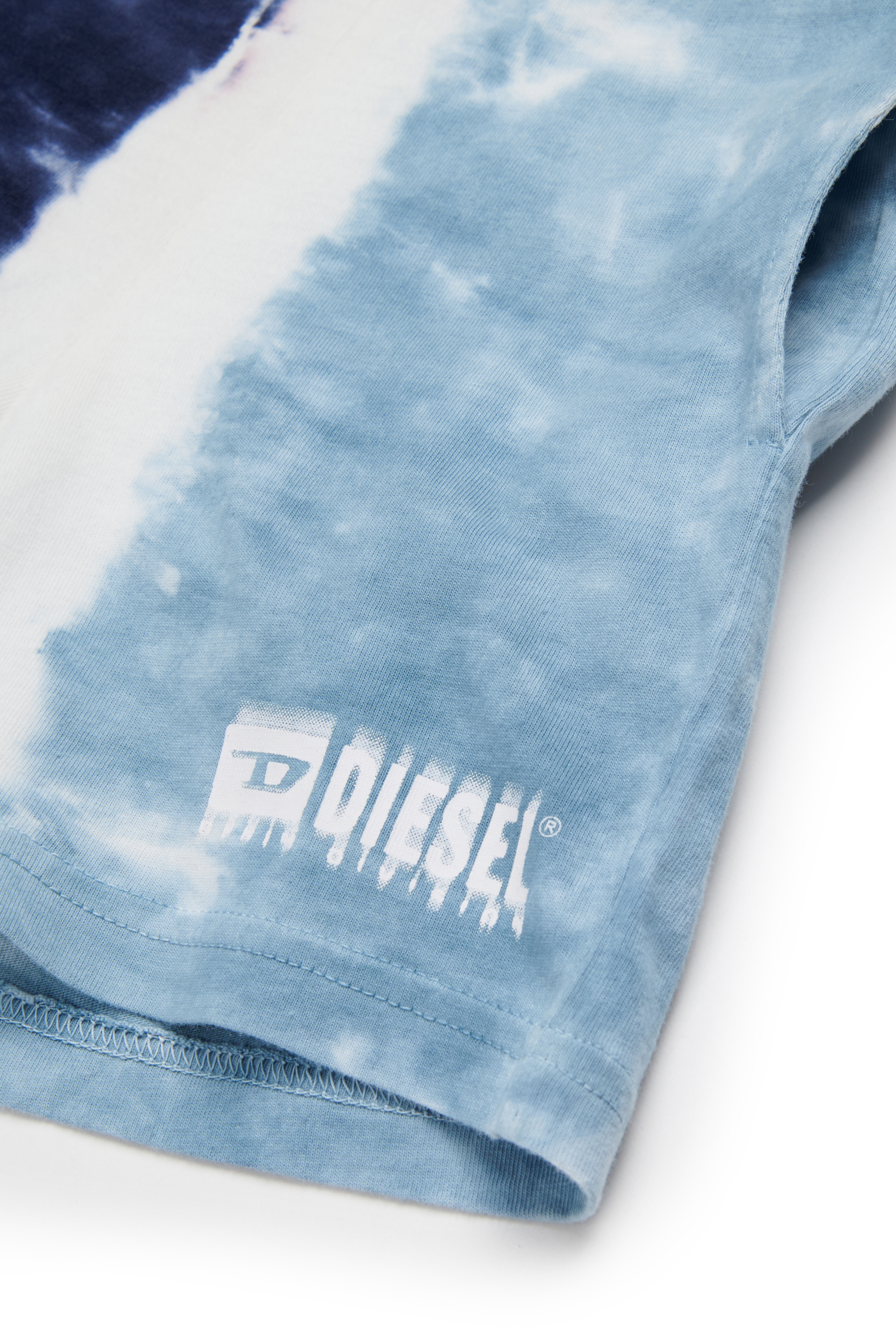 Diesel - STKITESHORTB-SET, Conjunto de ropa para bebé con tinte por inmersión Hombre in Azul marino - 4