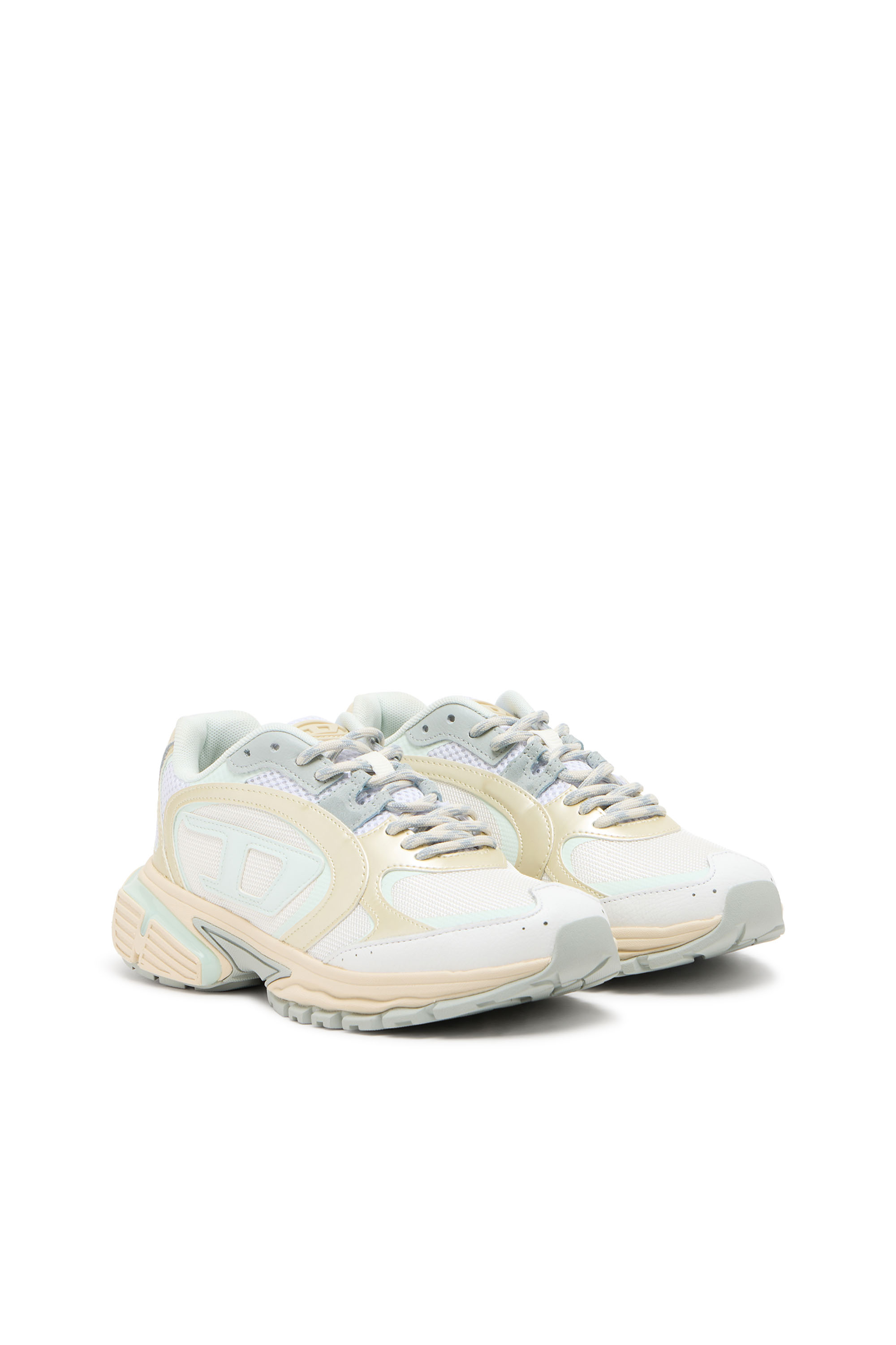 Diesel - S-PRO-V-DENSE LOW W, S-D-Runner X-Zapatillas de correr  con detalles met&aacute;licos. Mujer in Blanco - 2