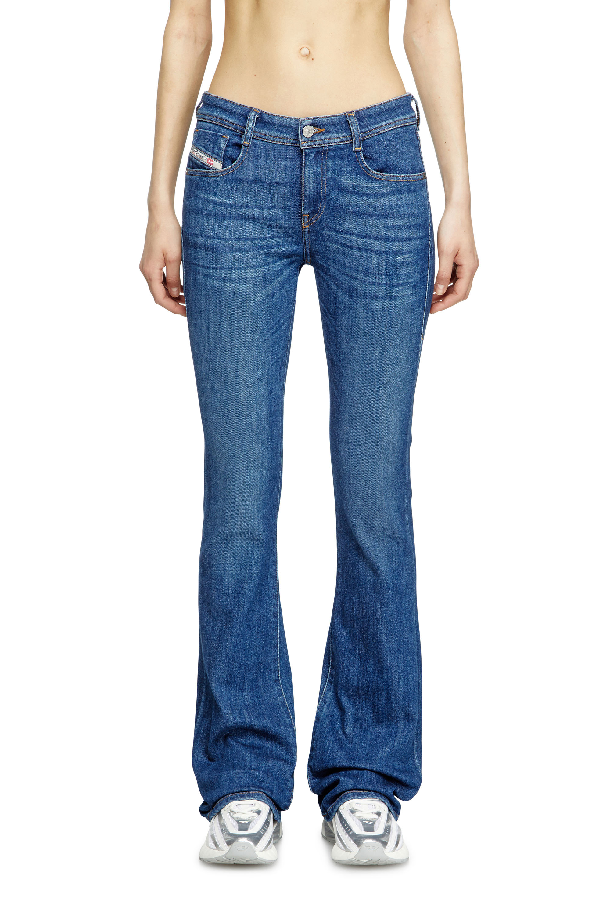 Diesel - Bootcut Jeans 1969 D-Ebbey 09M73 Mujer, Azul medio - 1