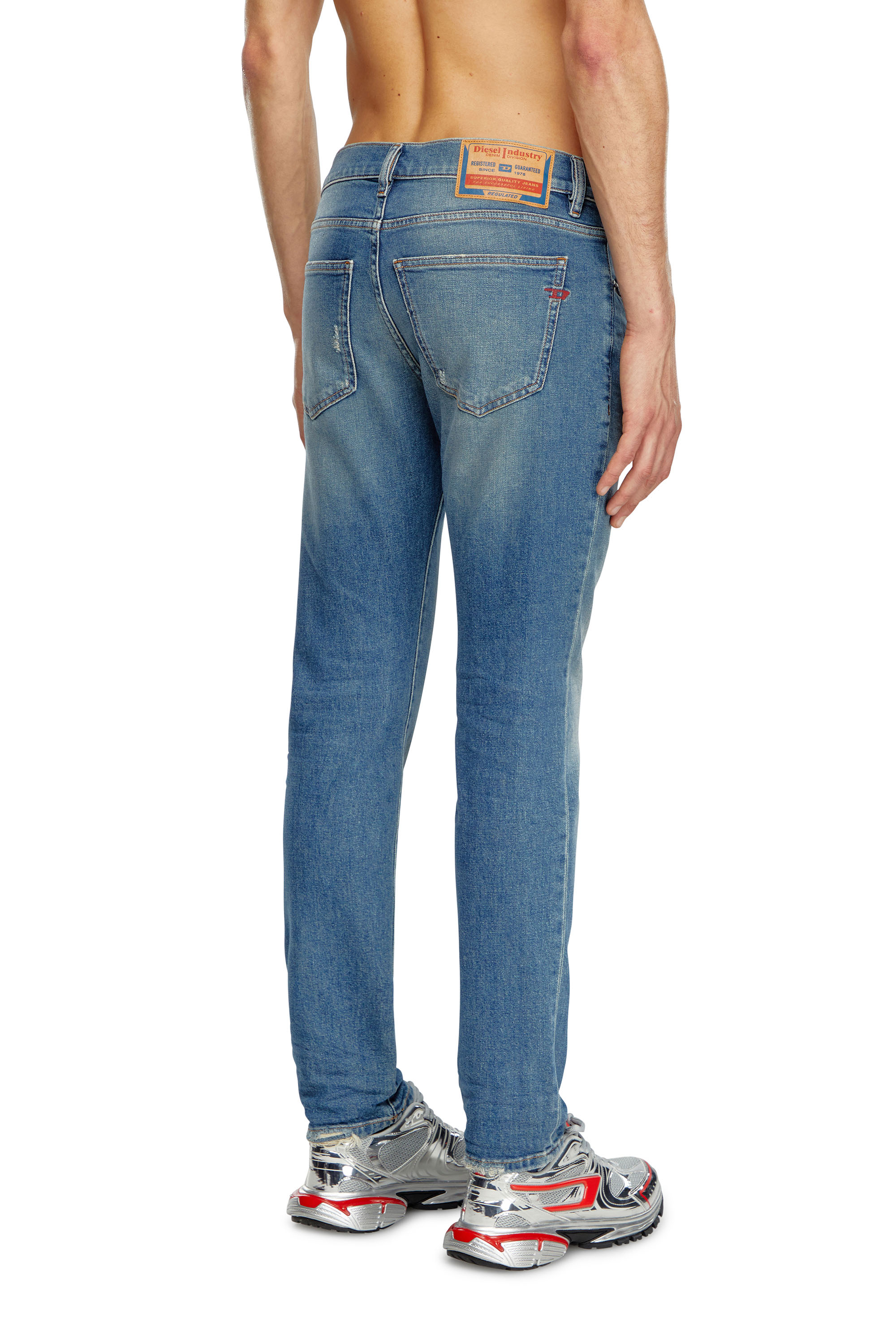 Diesel - Slim Jeans 2019 D-Strukt 0GRDG, Azul Claro - Image 2