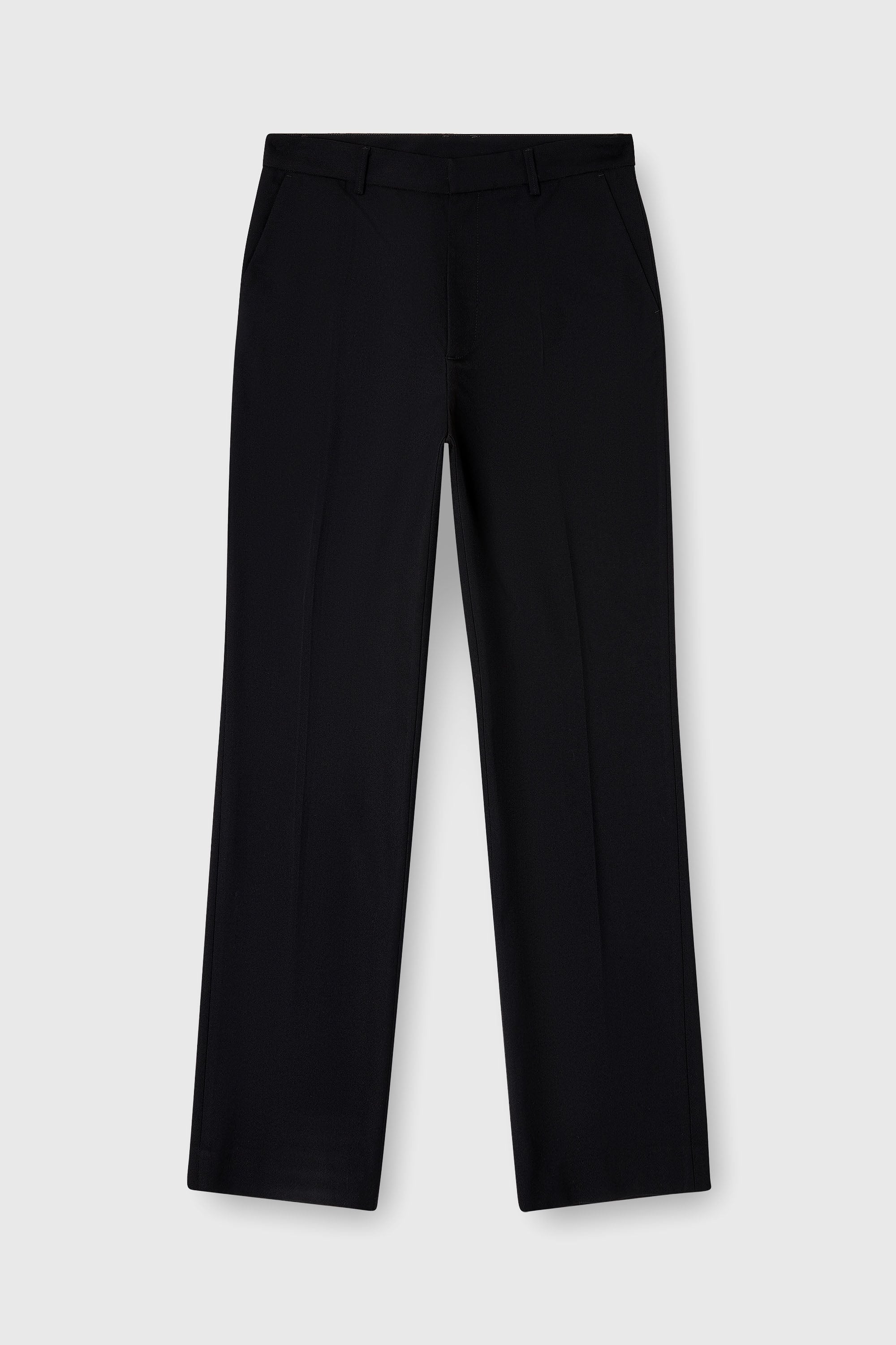 Diesel - P-AM-EPCI, Pantalones de mezcla de lana con etiqueta de metal Hombre in Negro - 2