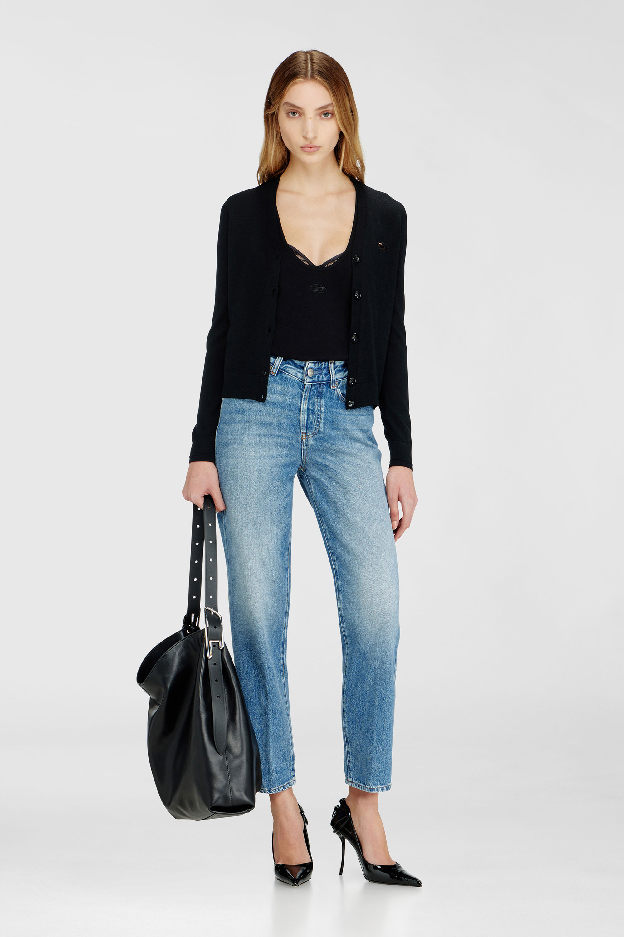 Diesel - Regular Jeans 1981 D-Went 09Q07 Mujer, Azul Claro - 1