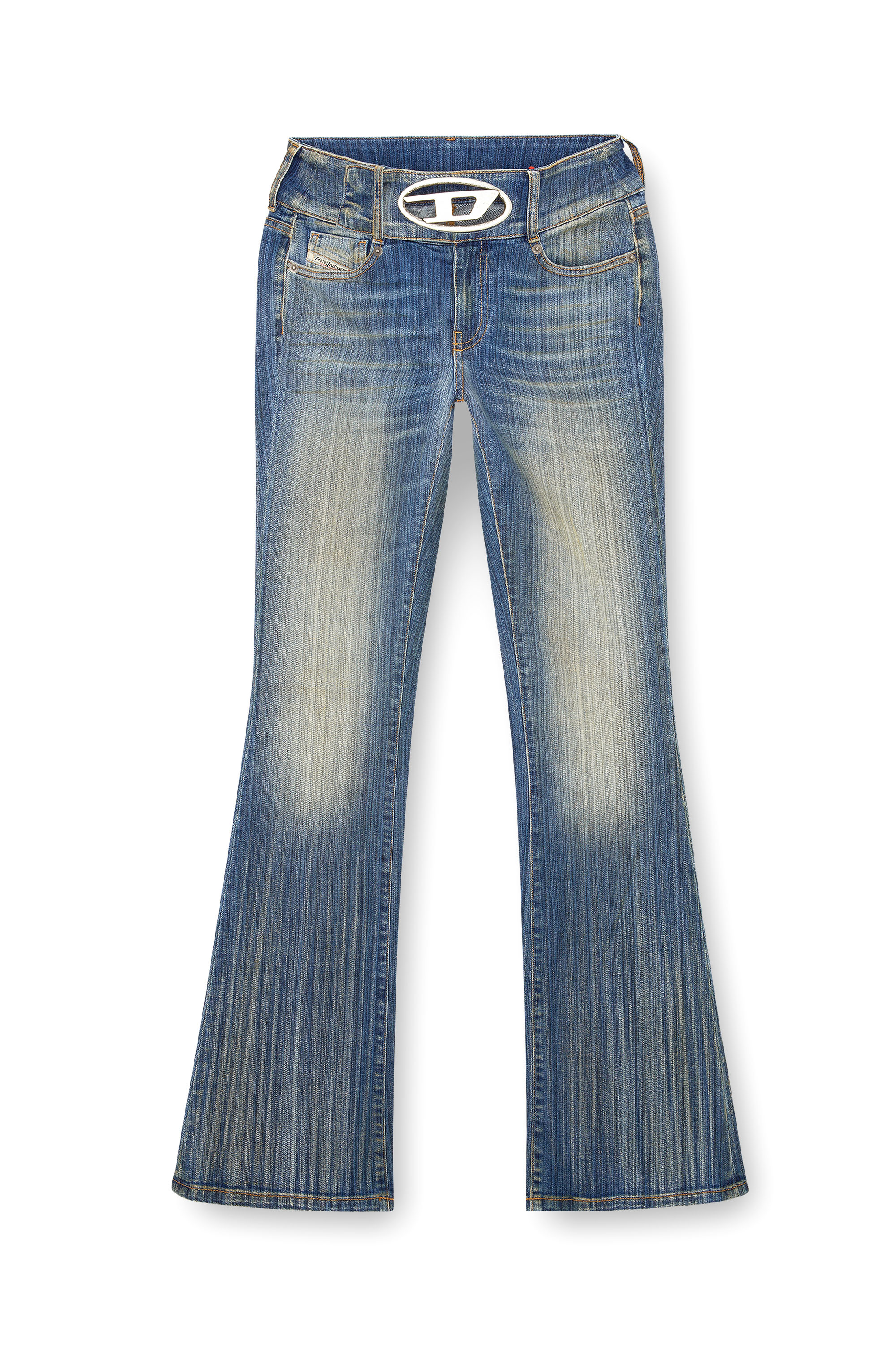 Diesel - Bootcut and Flare Jeans D-Propol 0CBCX, Mujer Bootcut y Flare Jeans - D-Propol in Azul marino - Image 3