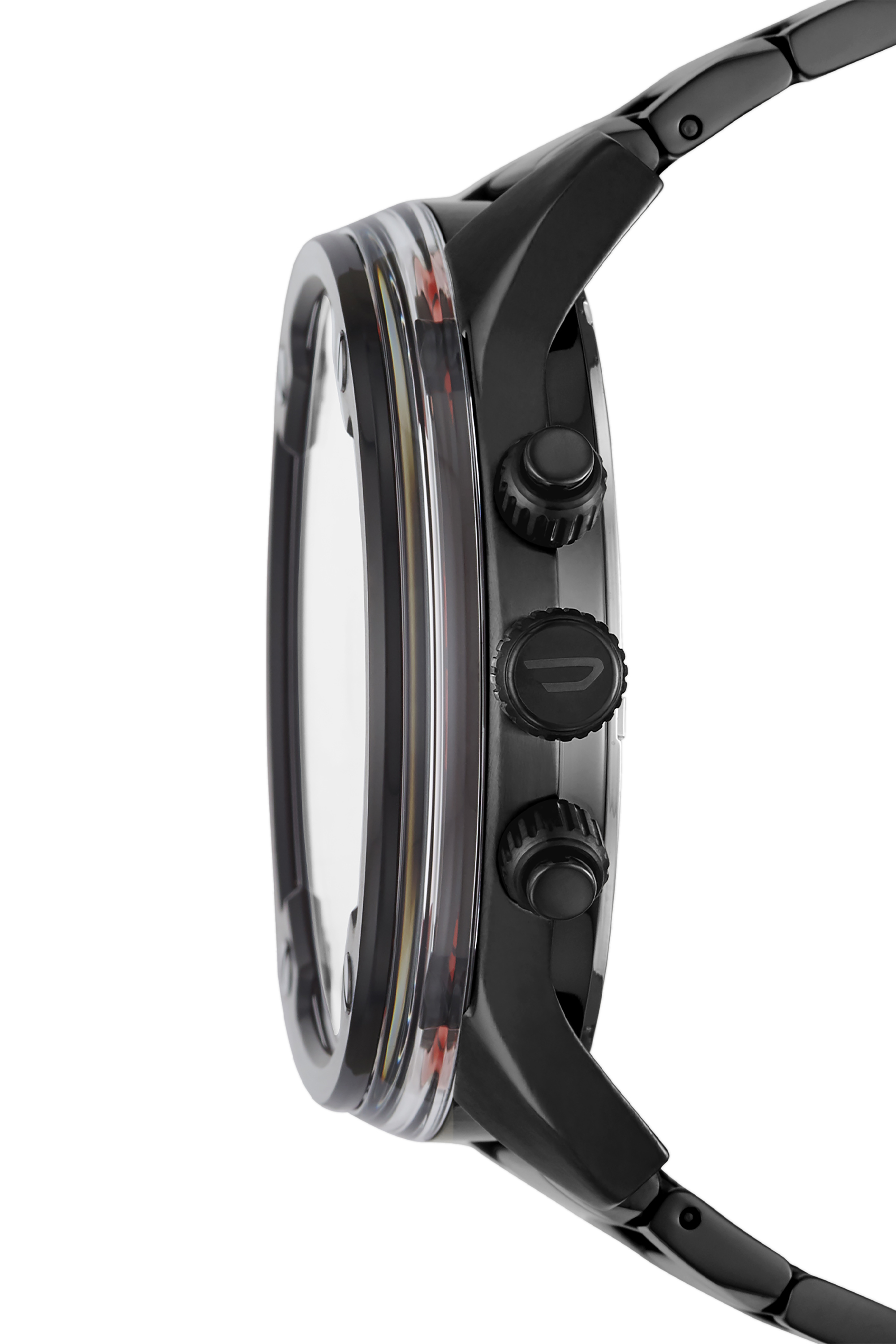 Diesel - DZ7432, Reloj Boltdown cronógrafo en acero inoxidable gris metalizado Hombre in Negro - 3